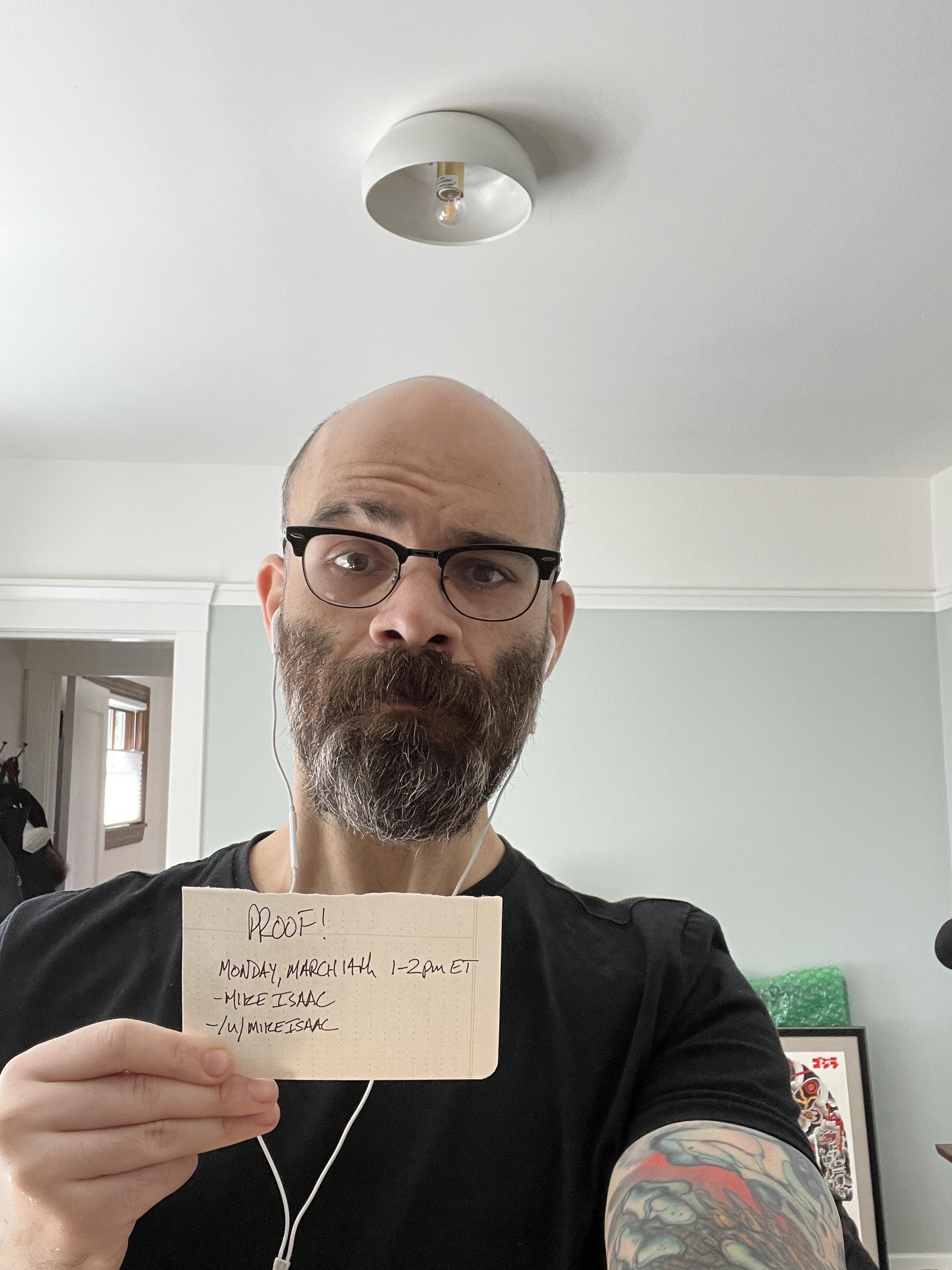 I'm Mike Isaac, author of the book "Super Pumped The BestofAMA