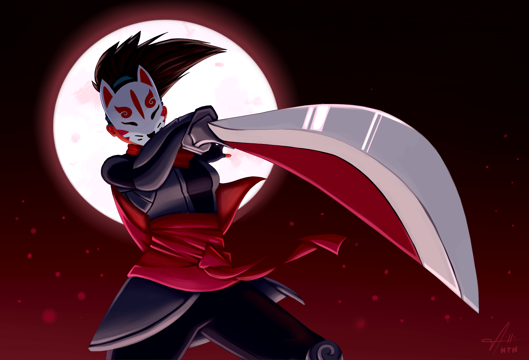 Kitsune Hattori — took a while to complete, at least i learned some new