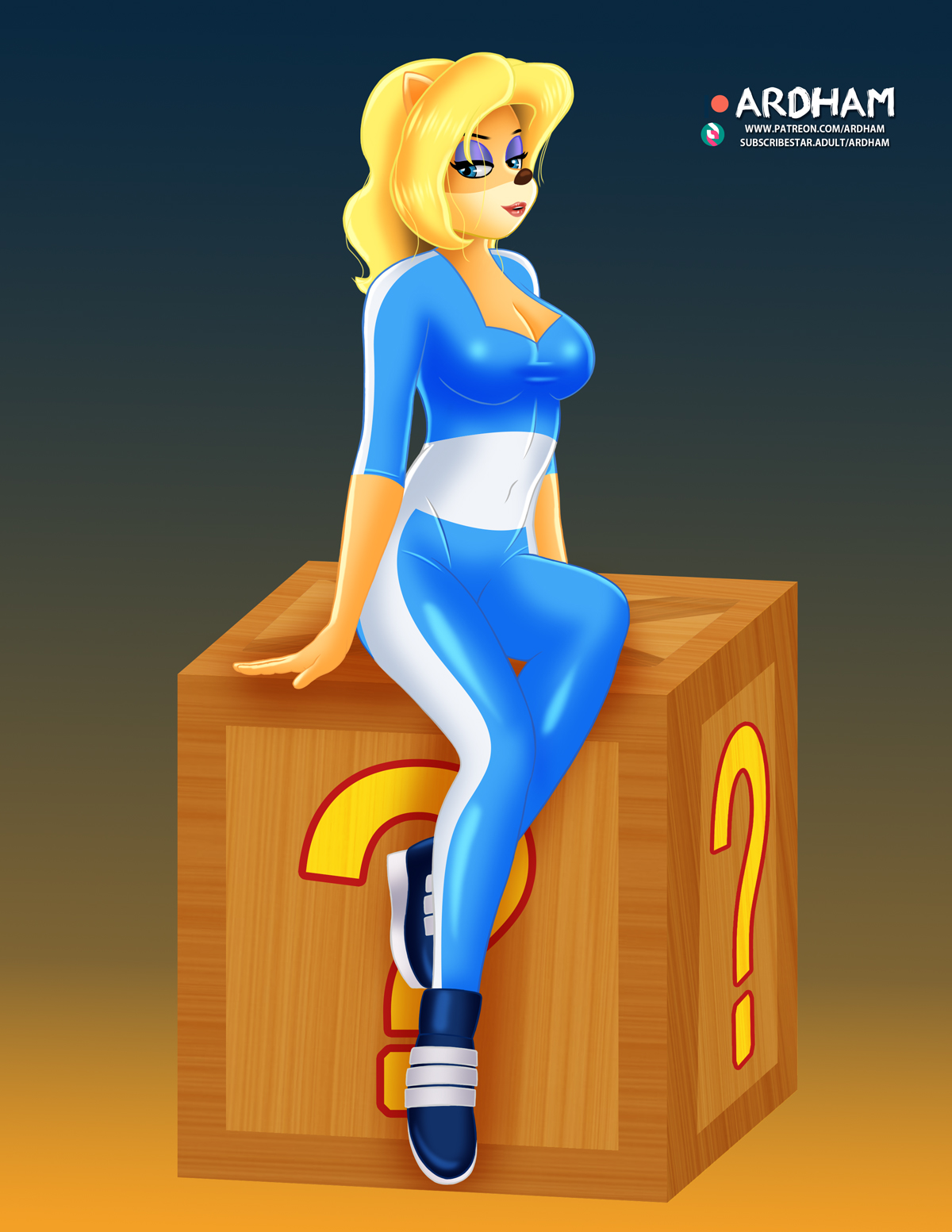 Isabella Pic I made for the collab r/crashbandicoot