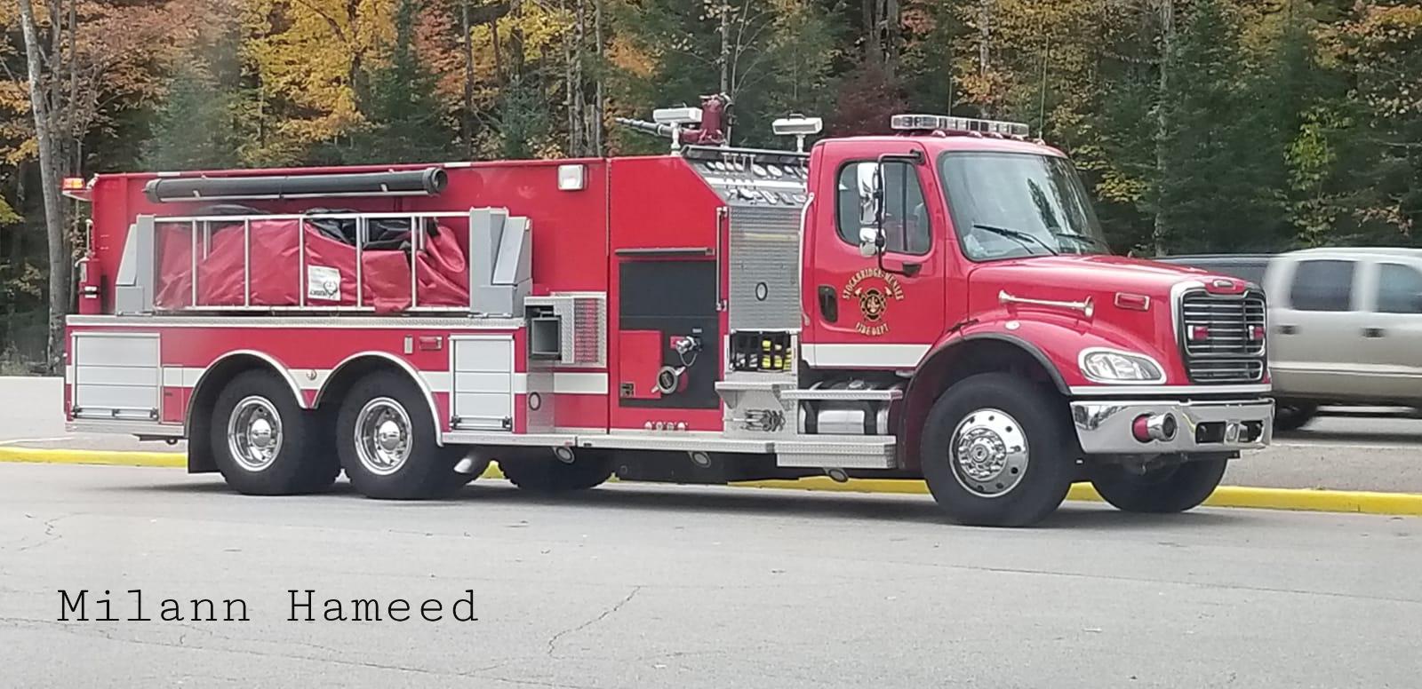 StockbridgeMunsee Tribal Fire Department WI. I believe it's a pierce