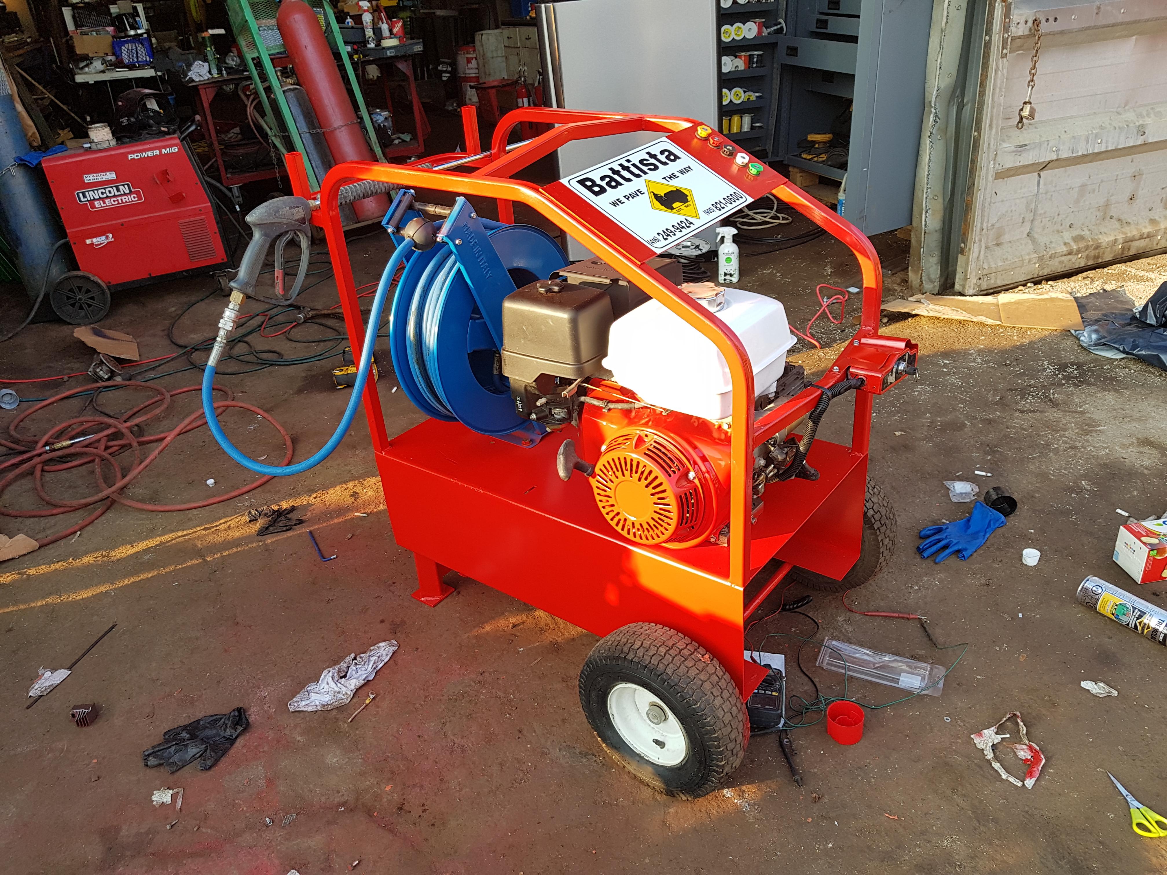 Rebuilt my pressure washer into something more useful. A working