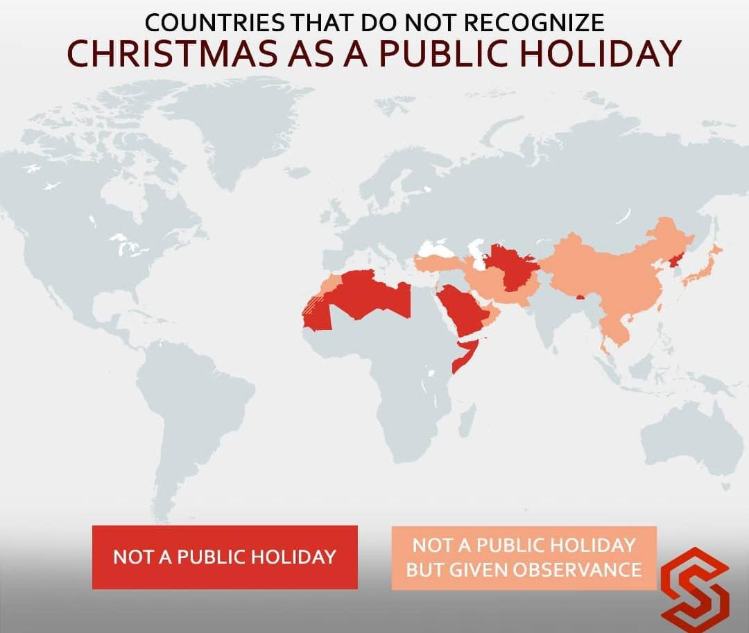 Merry Christmas r/MapPorn