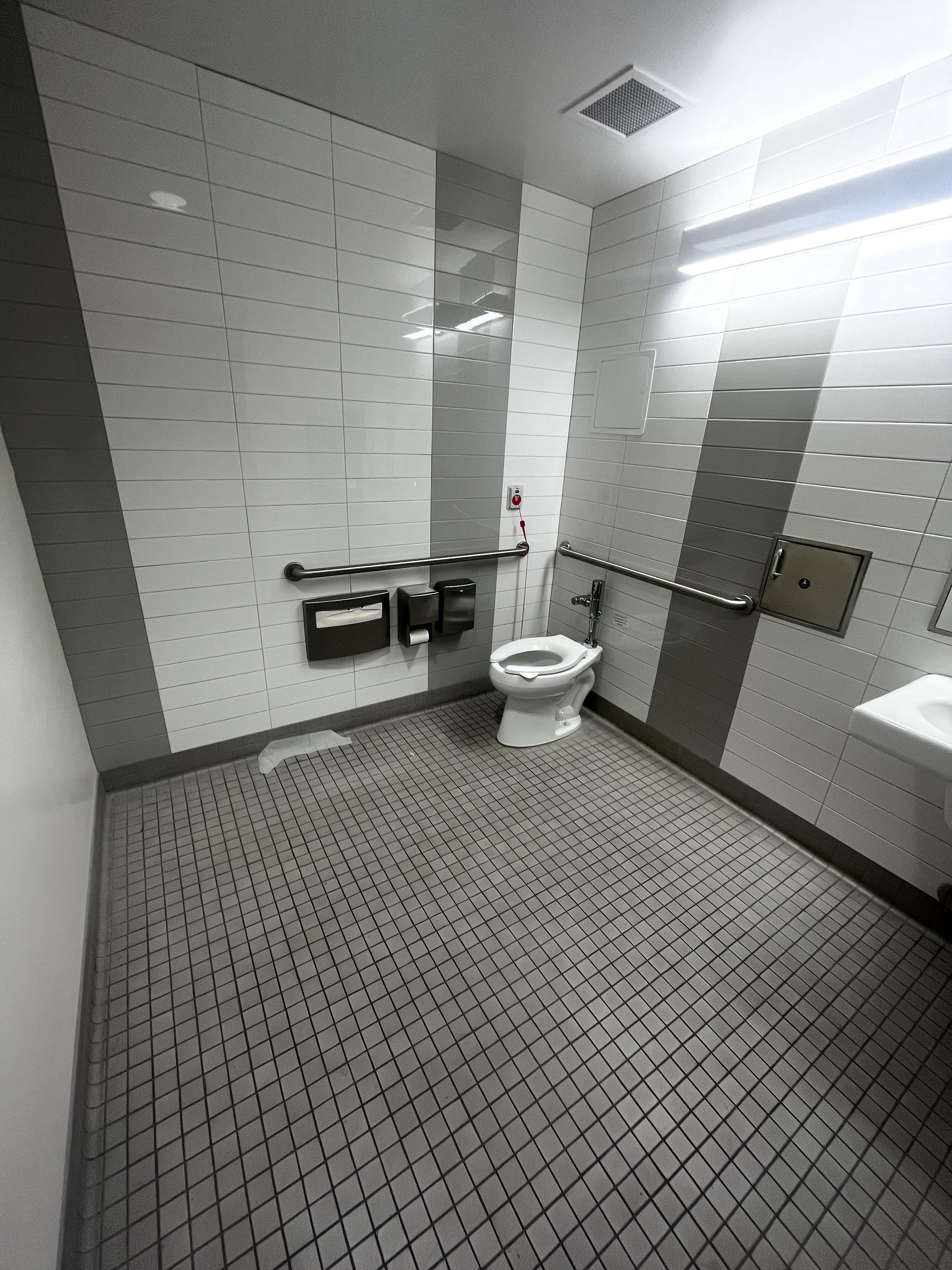Liminal space hospital bathroom r/backrooms