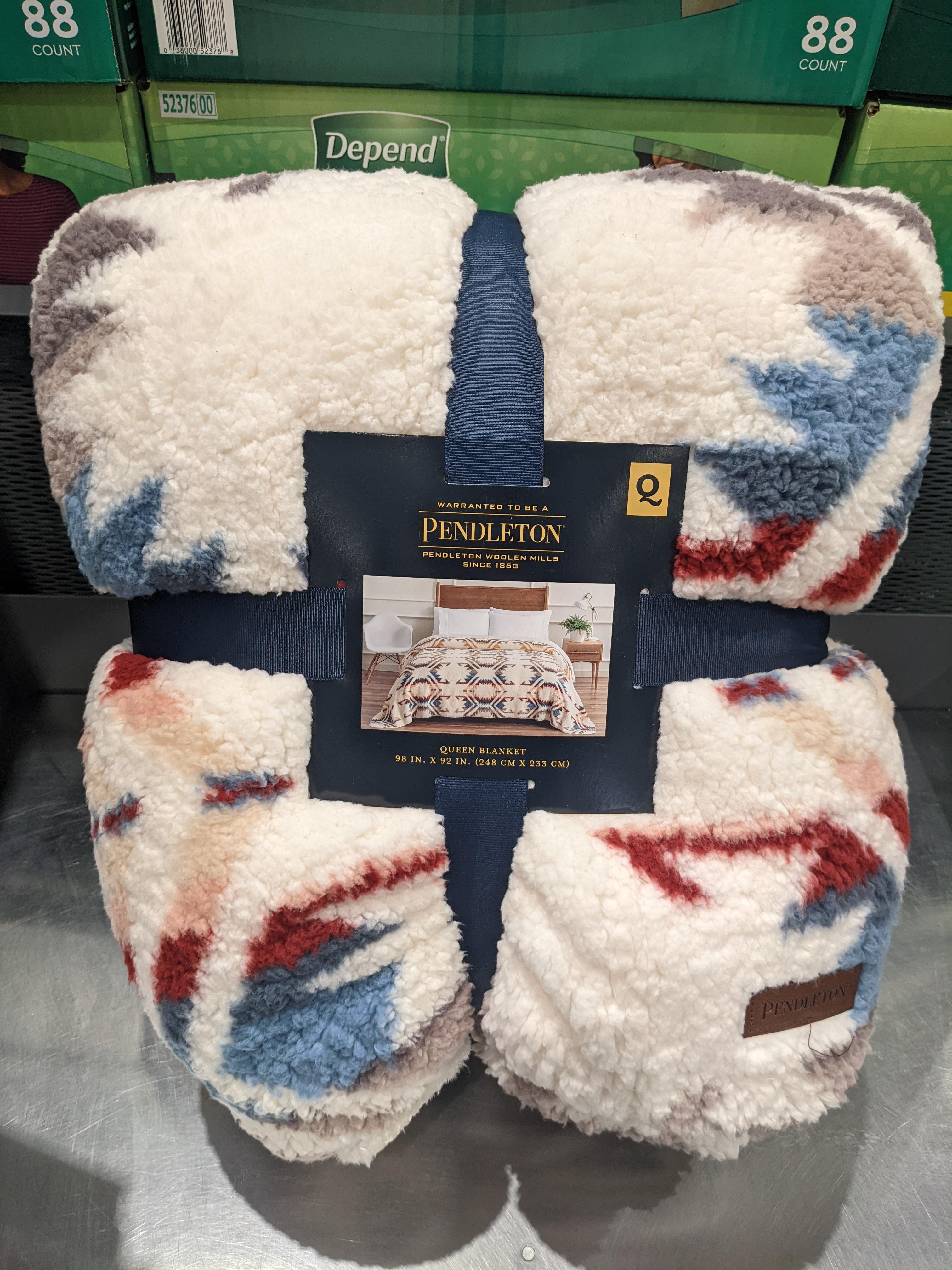 Not sure if it's on sale everywhere, but got the queen size Pendleton