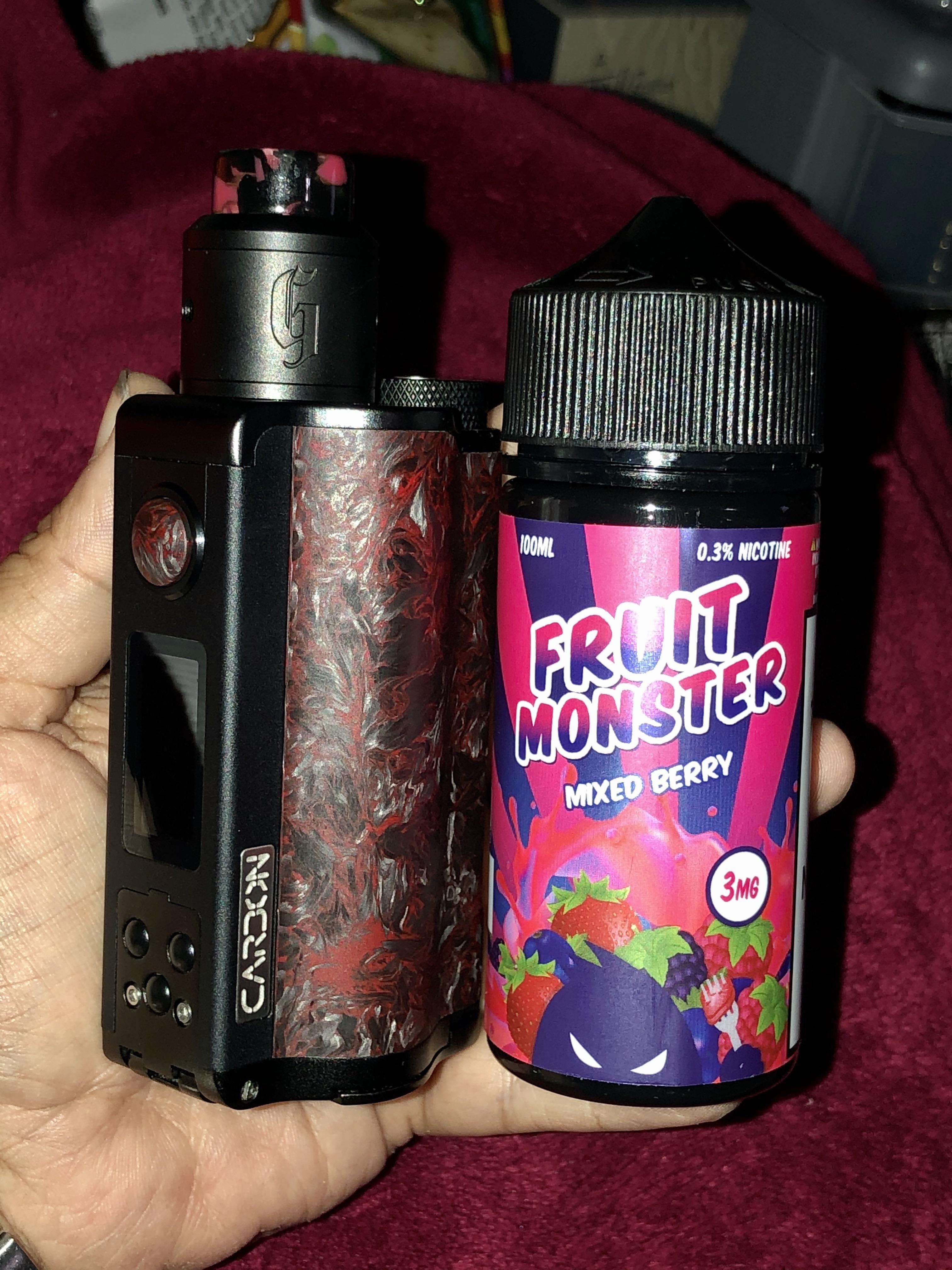 🏼 ️This new Fruit Monster Mixed Berry is pure 🔥! All of the flavors