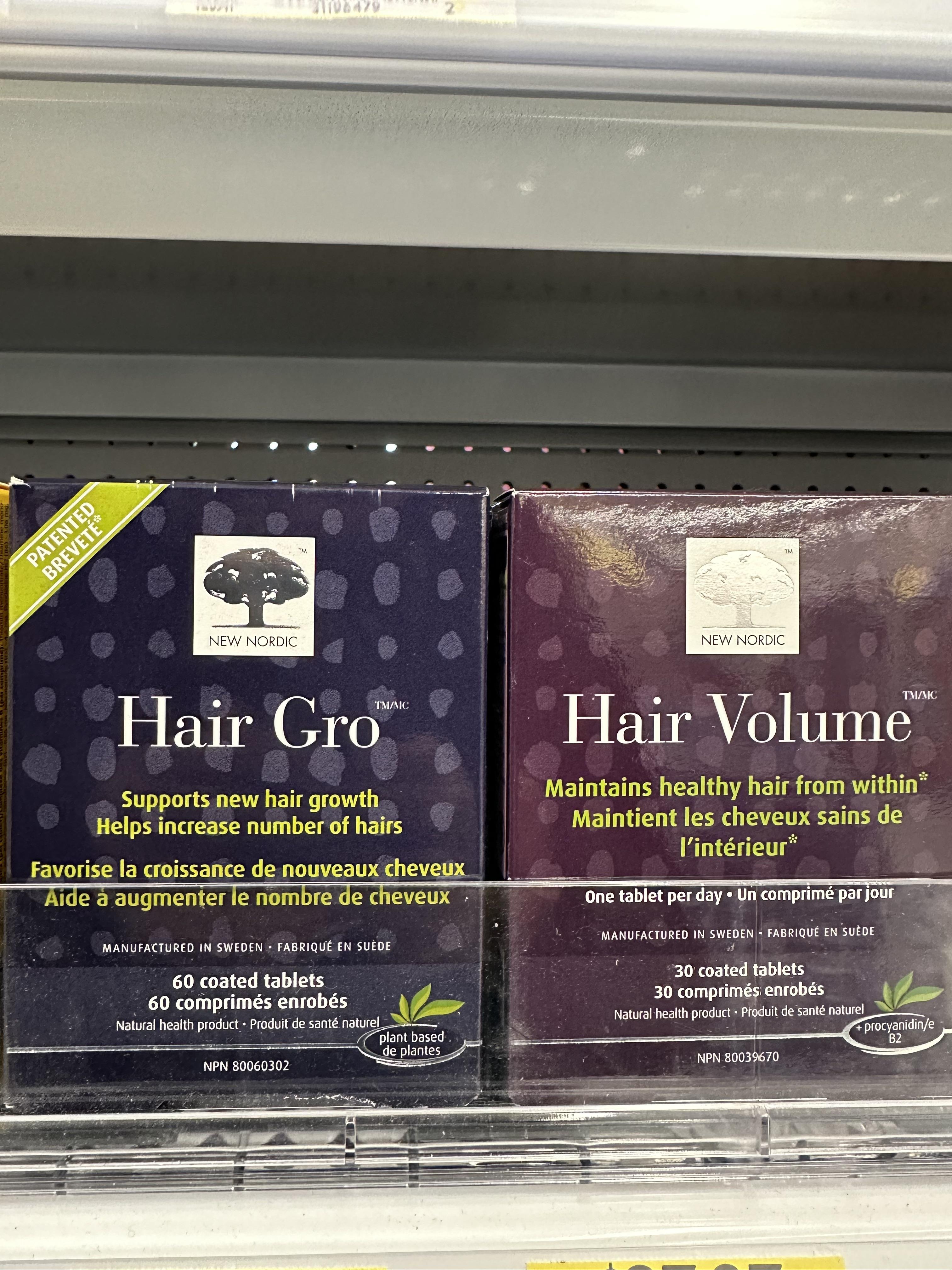 Has anyone tried the New Nordic Hair Gro tablets? r/tressless