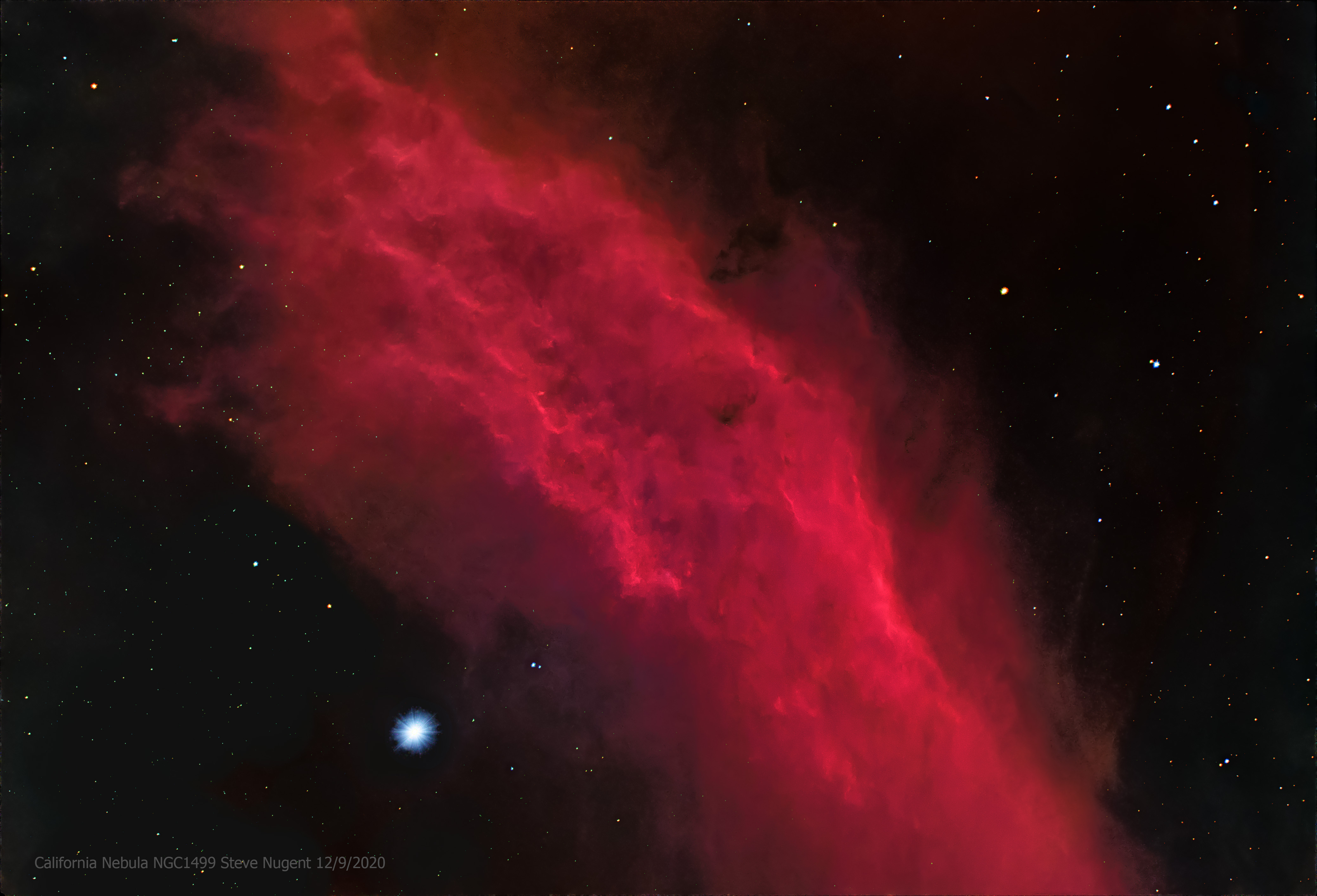 California Nebula NGC1499 reprocess r/astrophotography