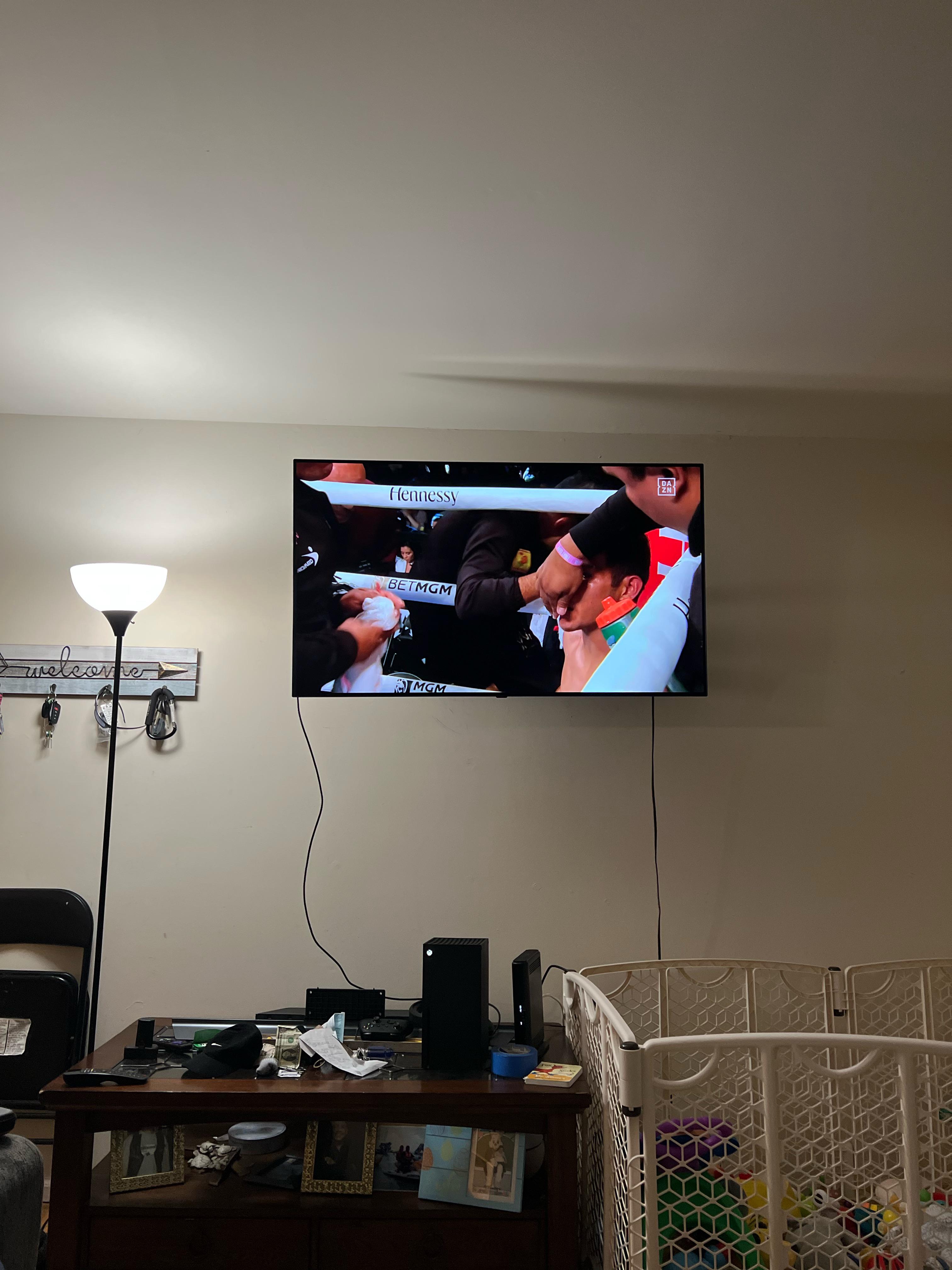 Is my tv too high ? r/TVTooHigh