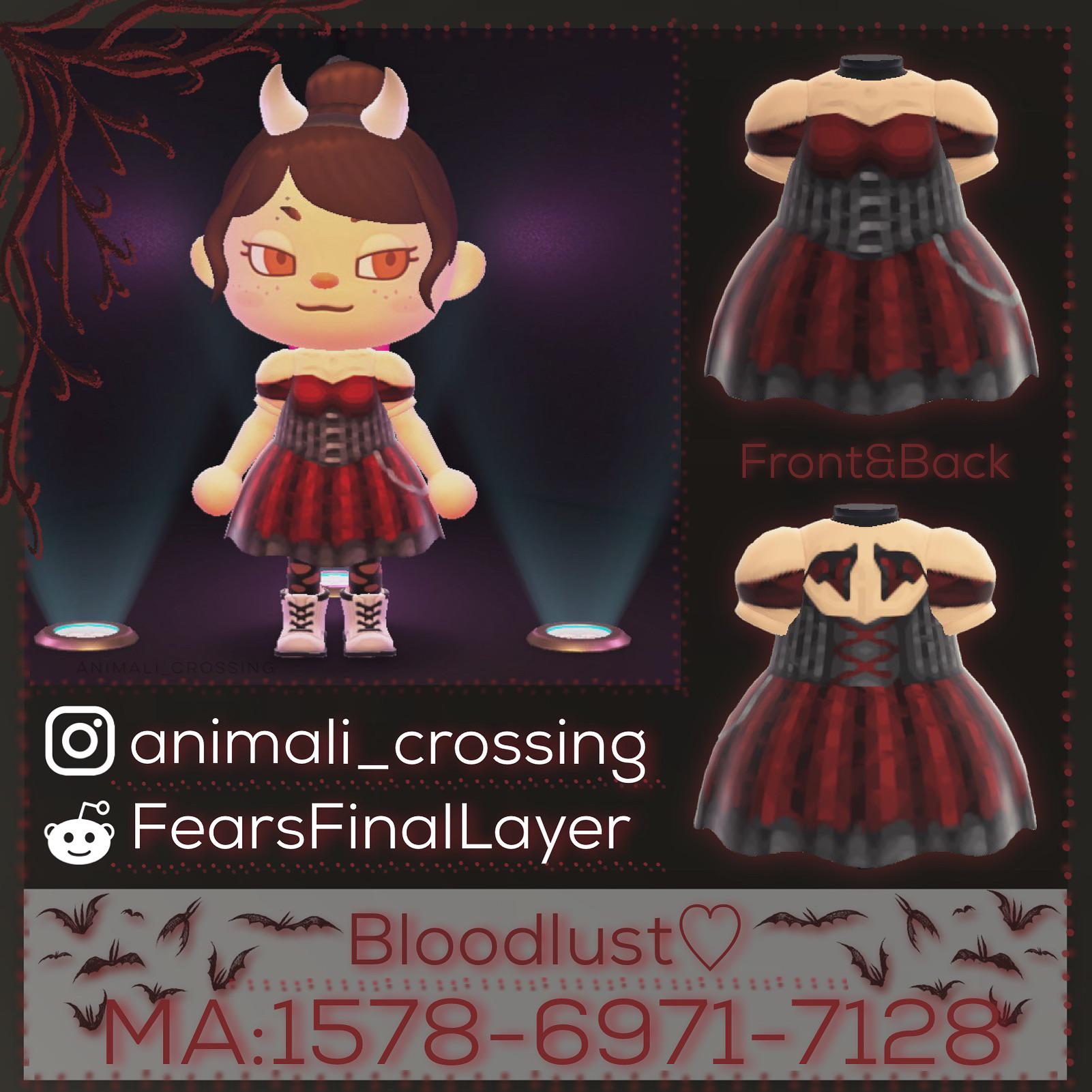 I wanted to share my goth baddie look, Bloodlust♡ with you all! She was