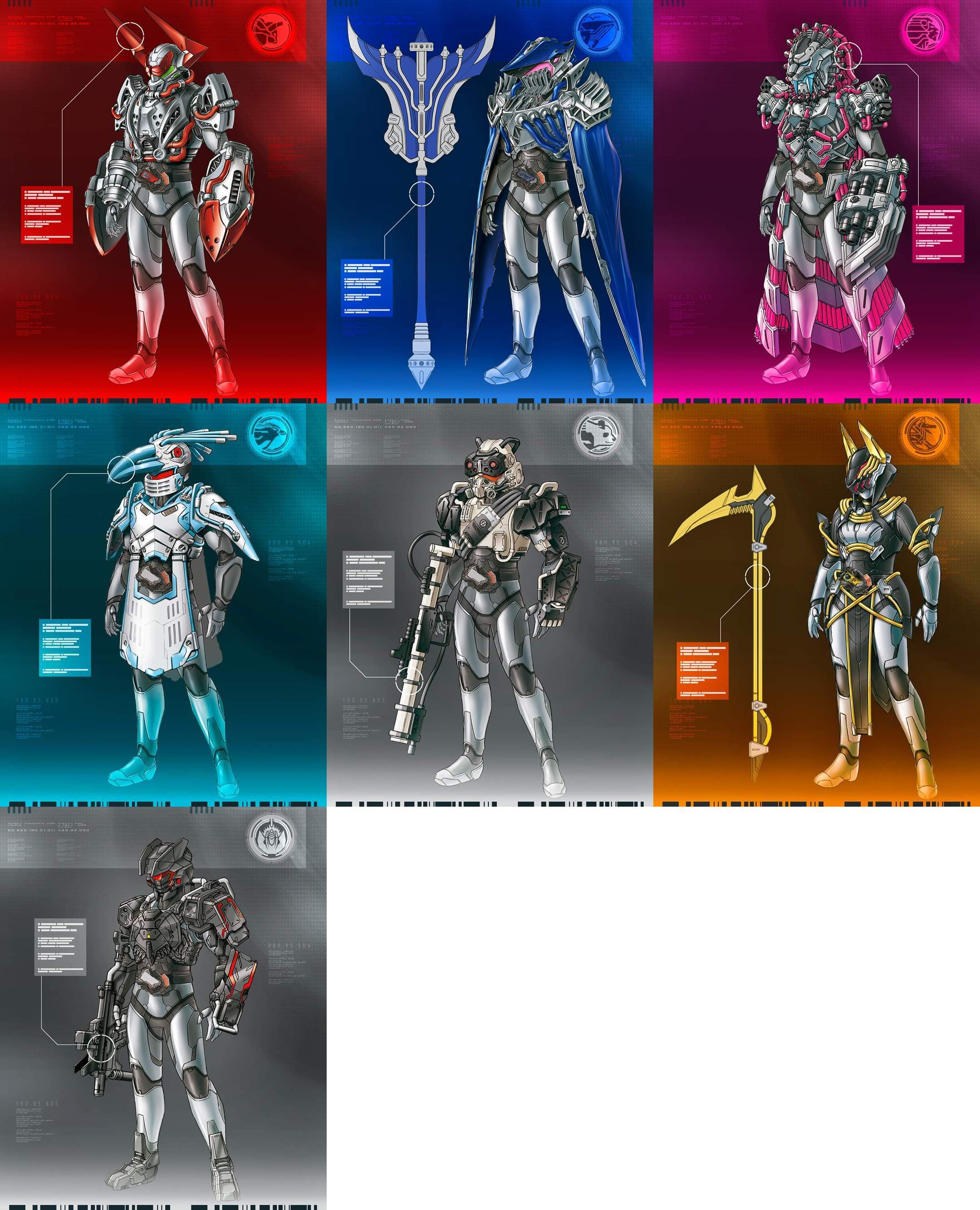 Raiders so far r/KamenRider