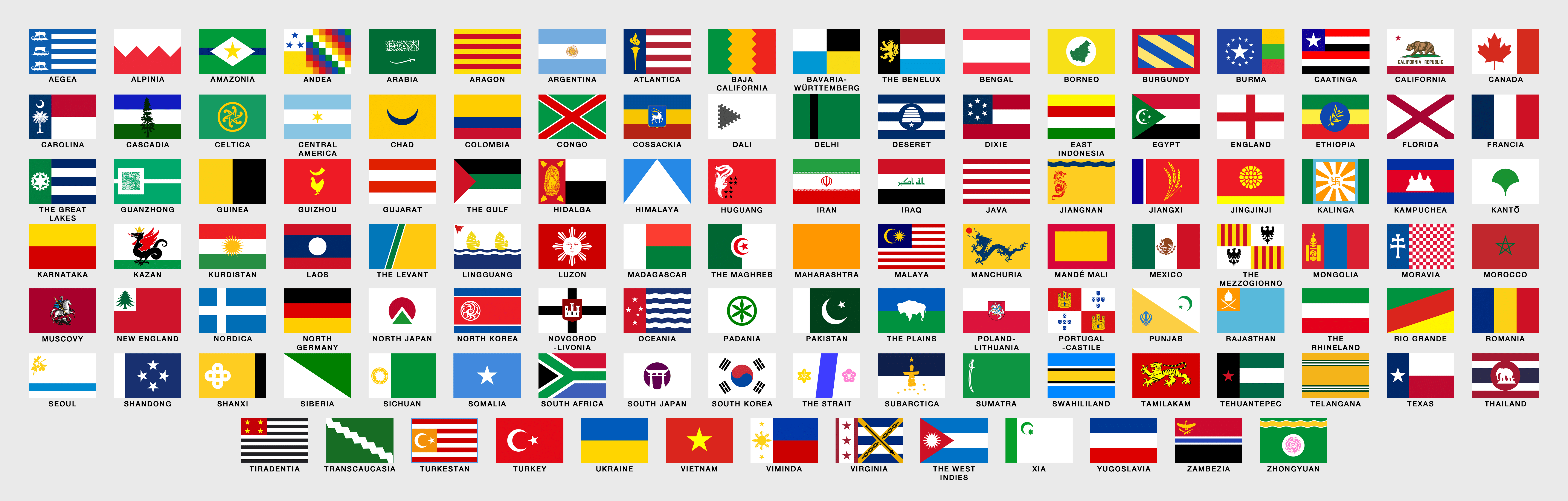 2023 List Of World Flags Earth 2023: Post-Restructuring : R/Imaginarymaps