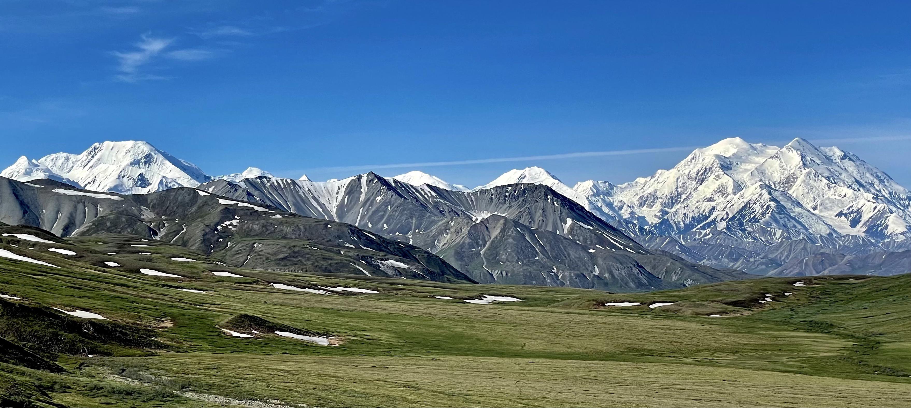 Denali Mountain, Denali National Park, Alaska [3516x1577] [OC] r