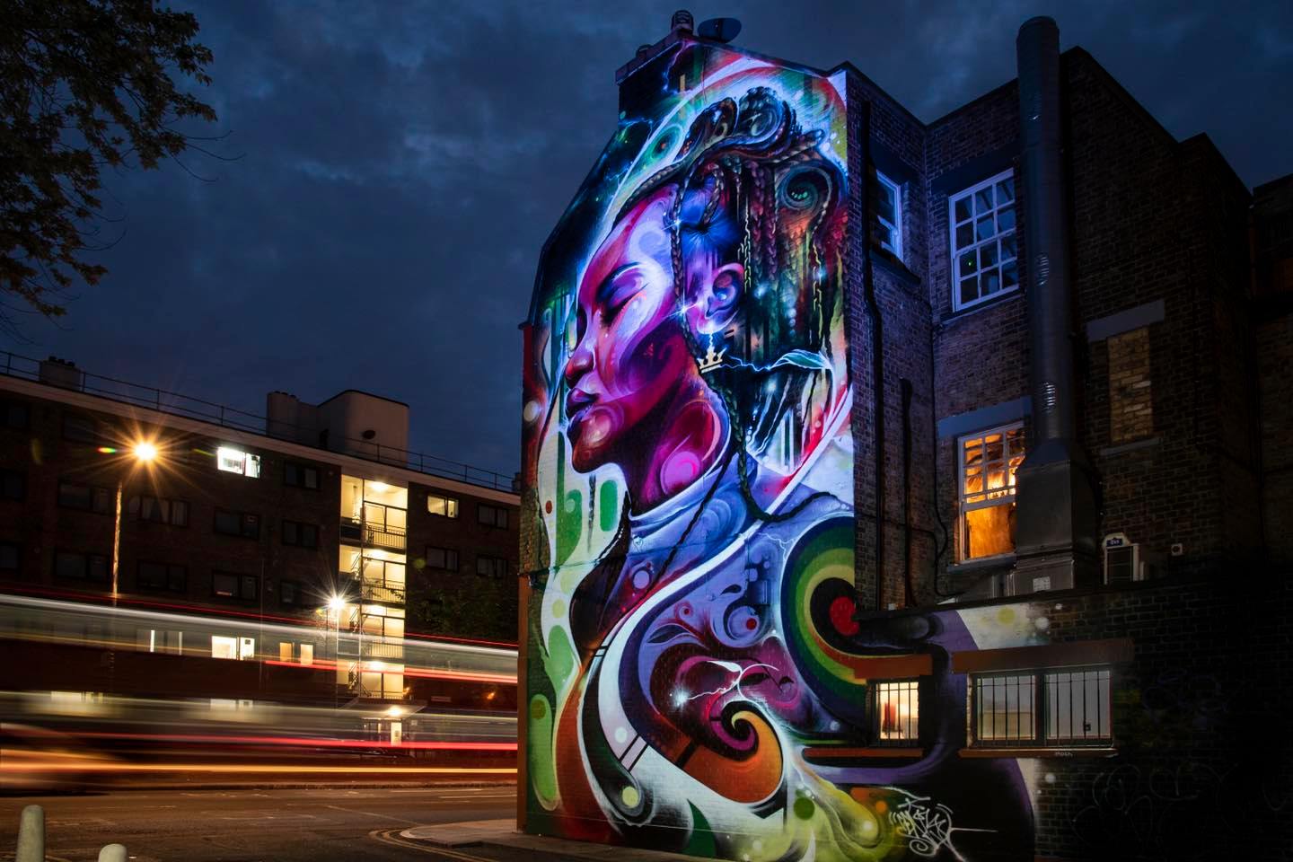 New Princess of Peckham (mural by MR CENZ in London) r/streetartutopia