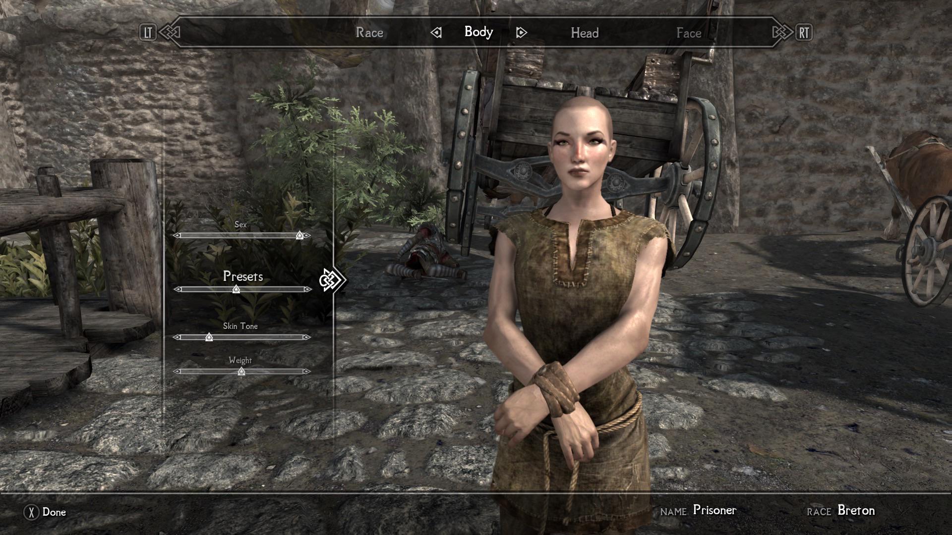 So the imperial captain got hit during the intro... skyrim