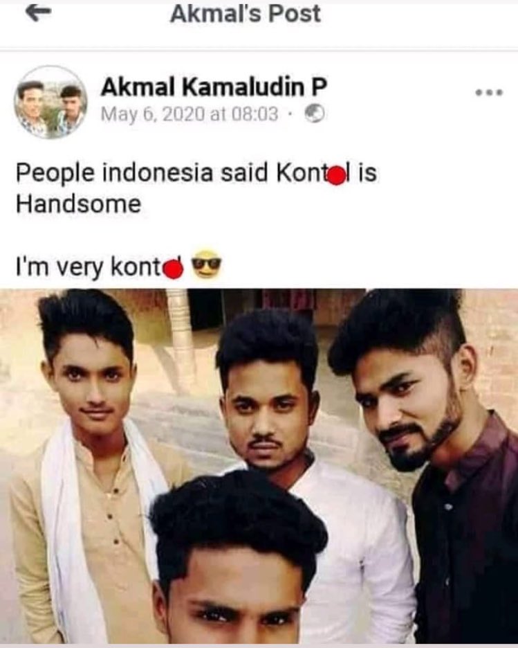 You are indeed indonesia