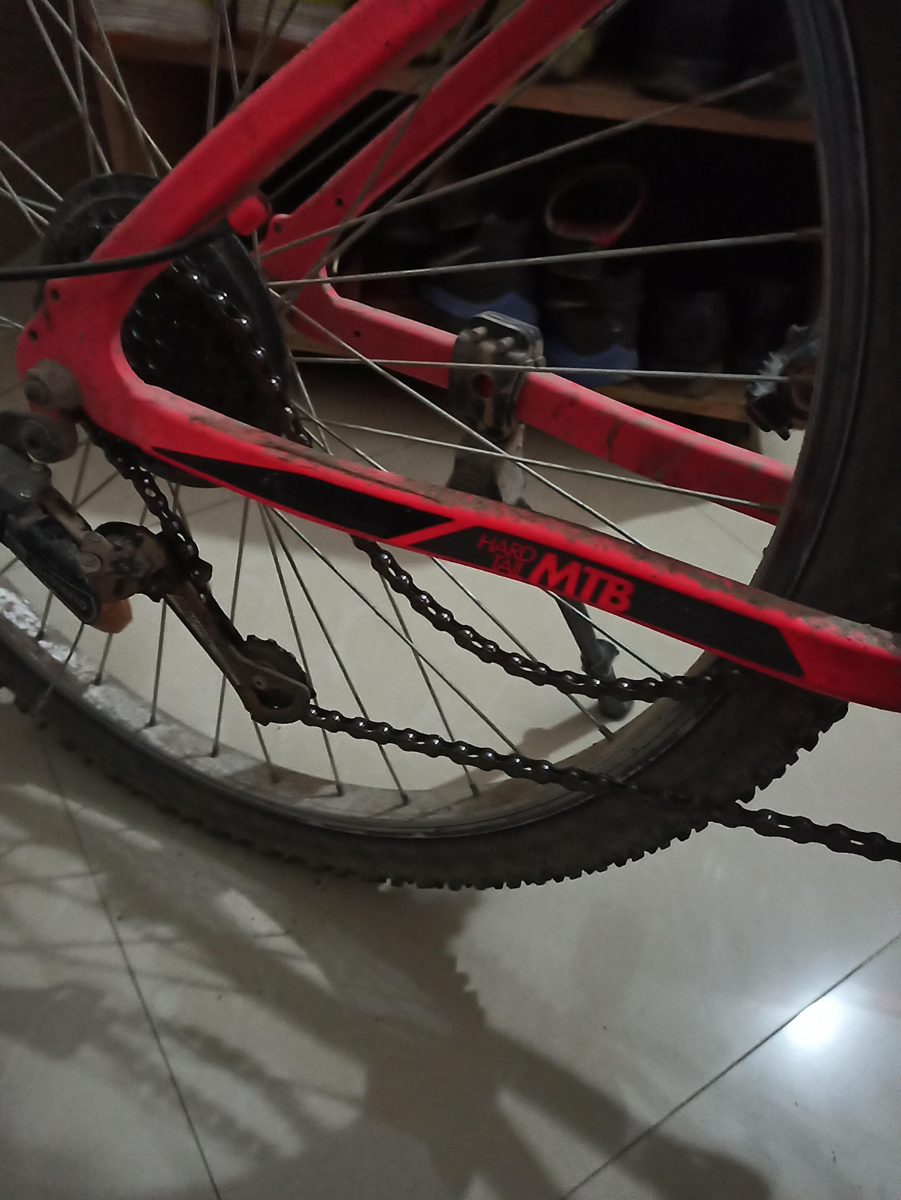 my bike chain loose when i pedal backwards. it looks like the