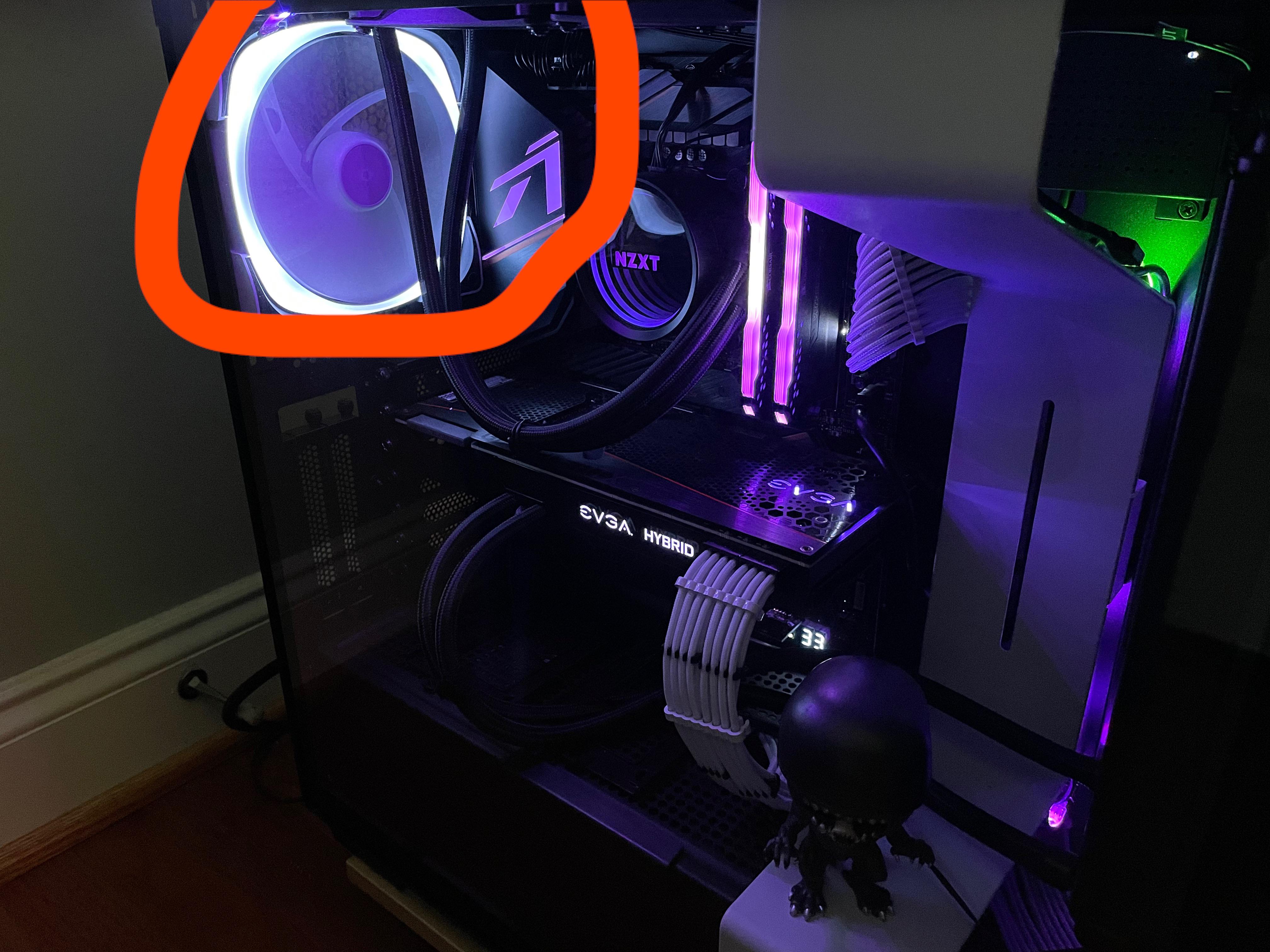 Does smart device v2 that comes with h710i not support argb 2 led control? When I connected it