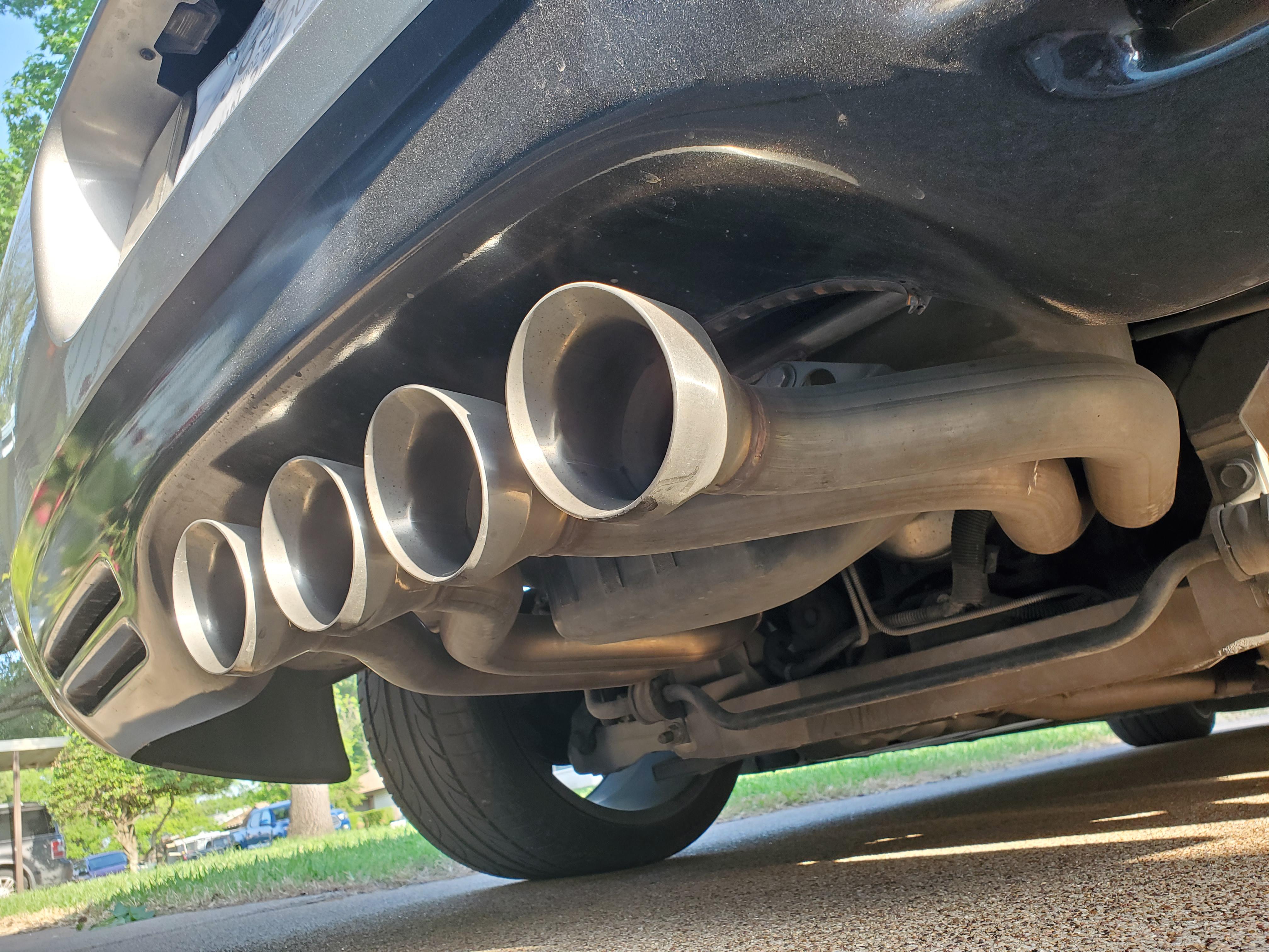 Any advice on replacing/swapping this C5 exhaust for something quieter