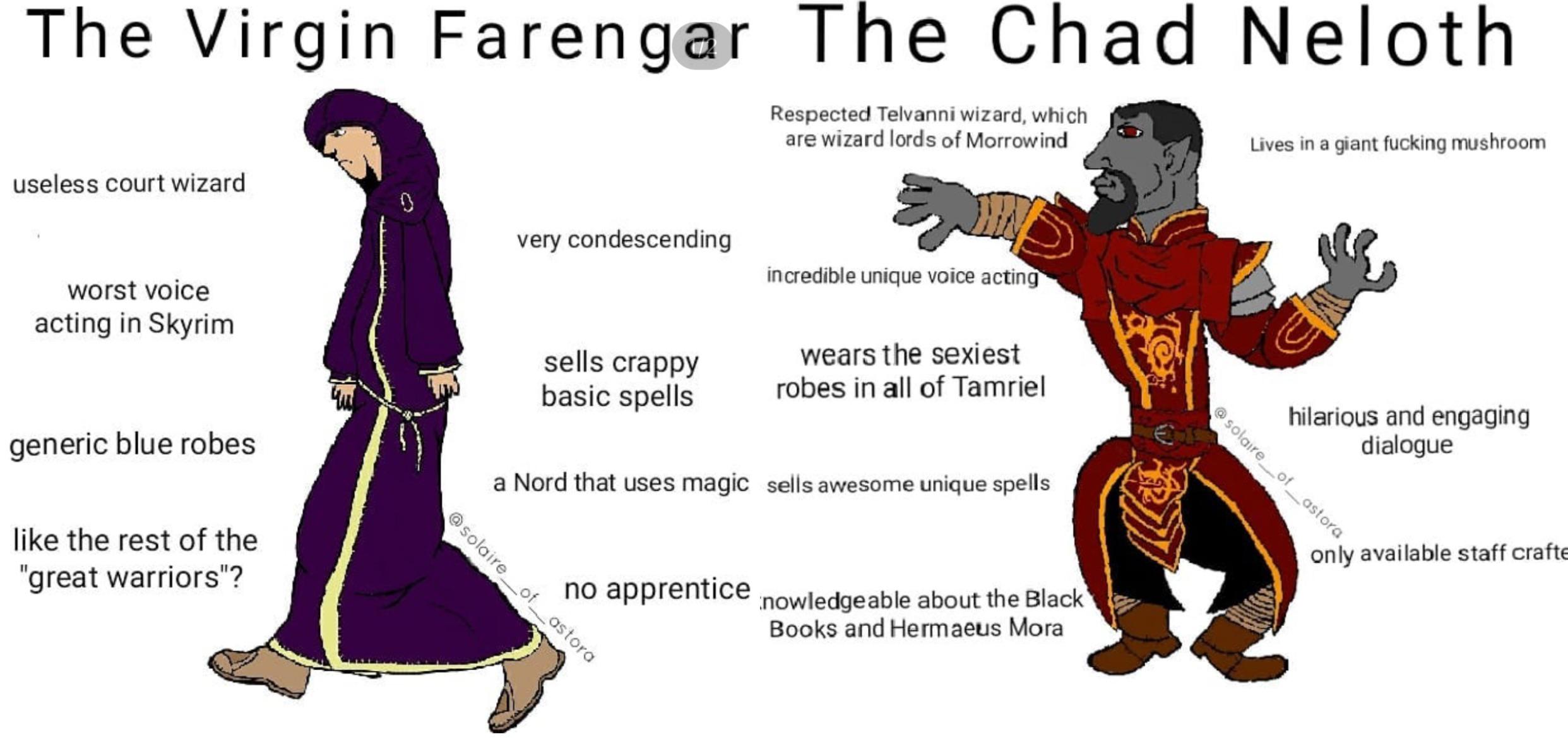 The greatest wizard of all time vs the most useless mage ever