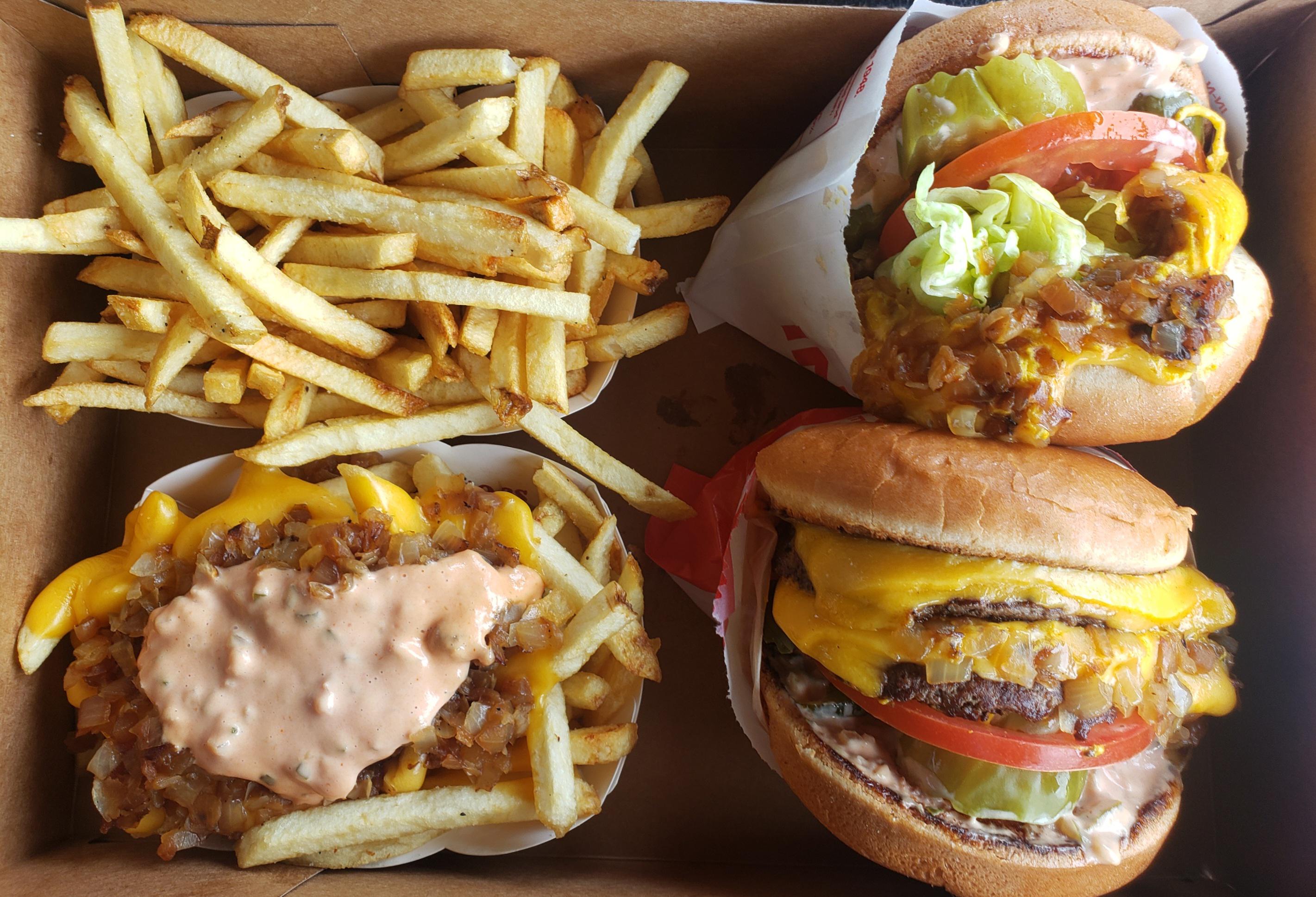 [I Ate] InNOut. Grilled Cheese Animal Style, Double Double Animal