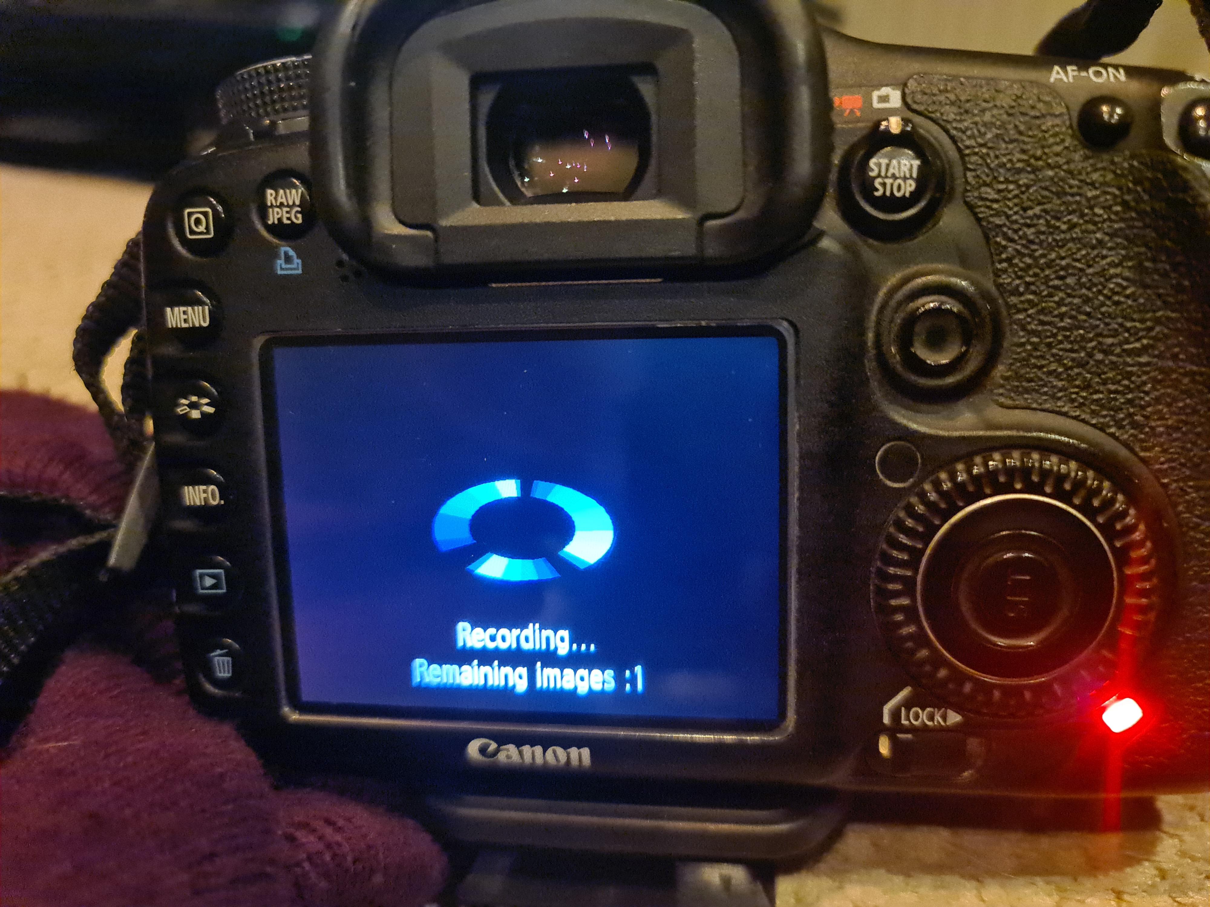 Canon 7D won't write to card. r/Photography_Gear