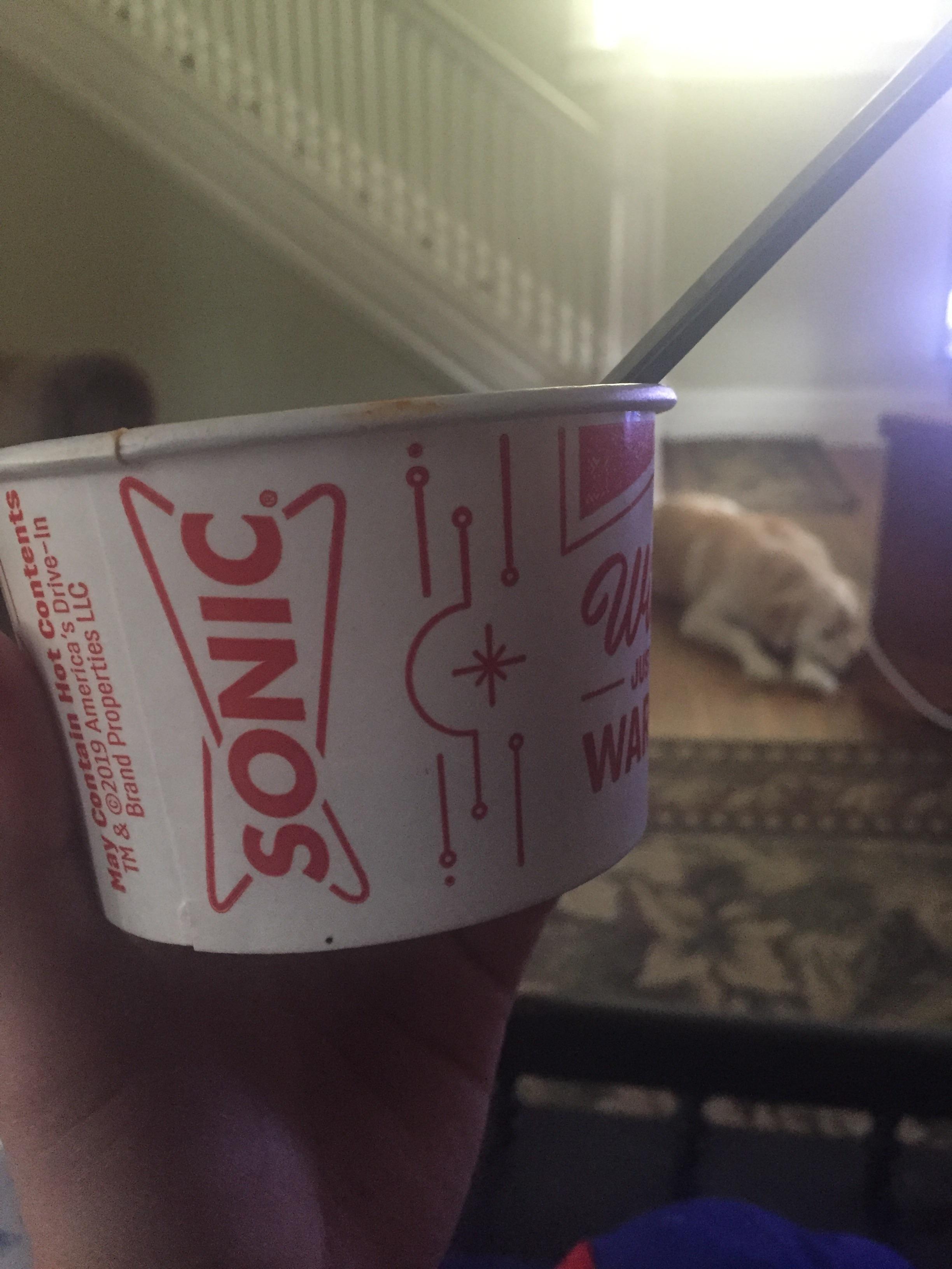 New Hearty Chili Bowl at sonic is only 140 calories and very yummy! The