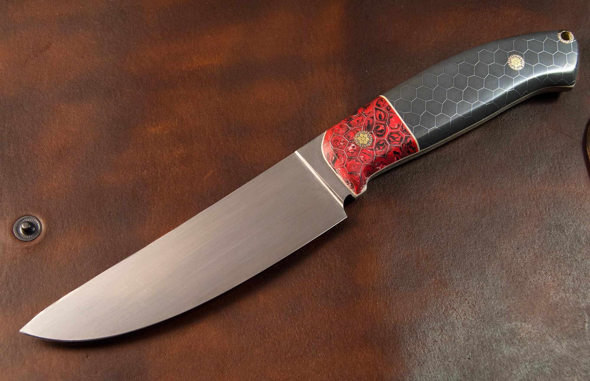A knife with rich r/knifemaking