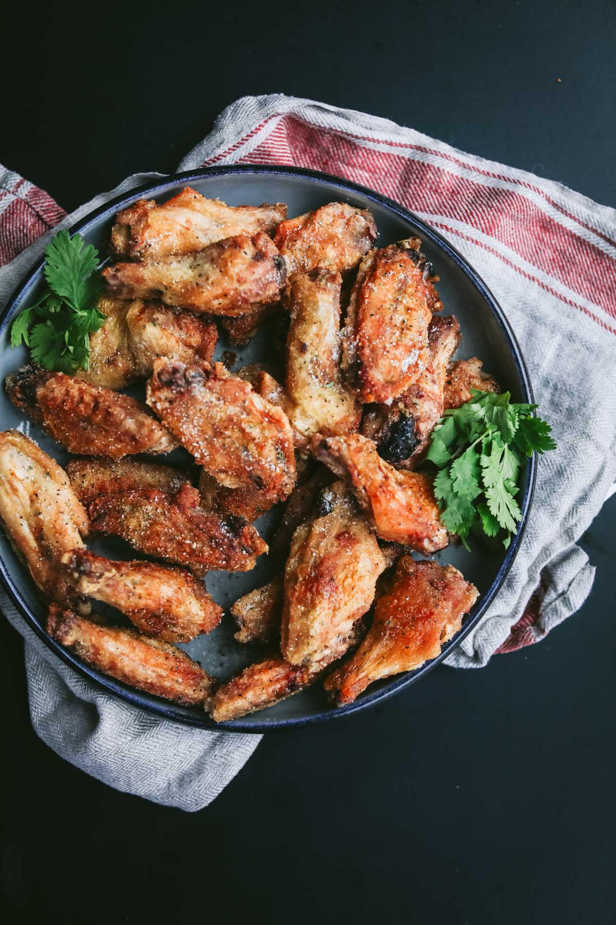 Salt and Vinegar Chicken Wings r/ketorecipes