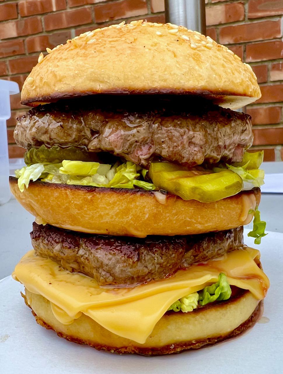 Two allbeef patties, special sauce, lettuce, cheese, pickles, onions