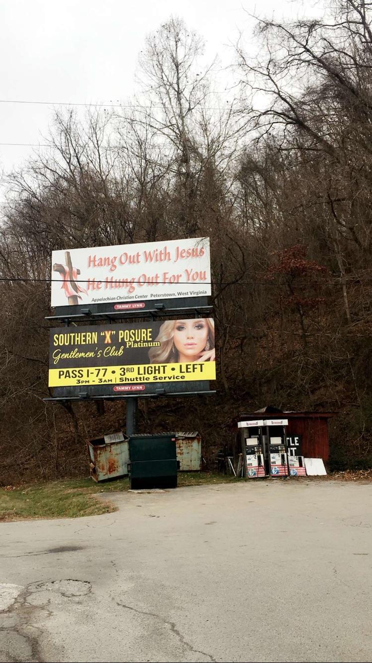 Spotted at Giles County, Virginia r/funny
