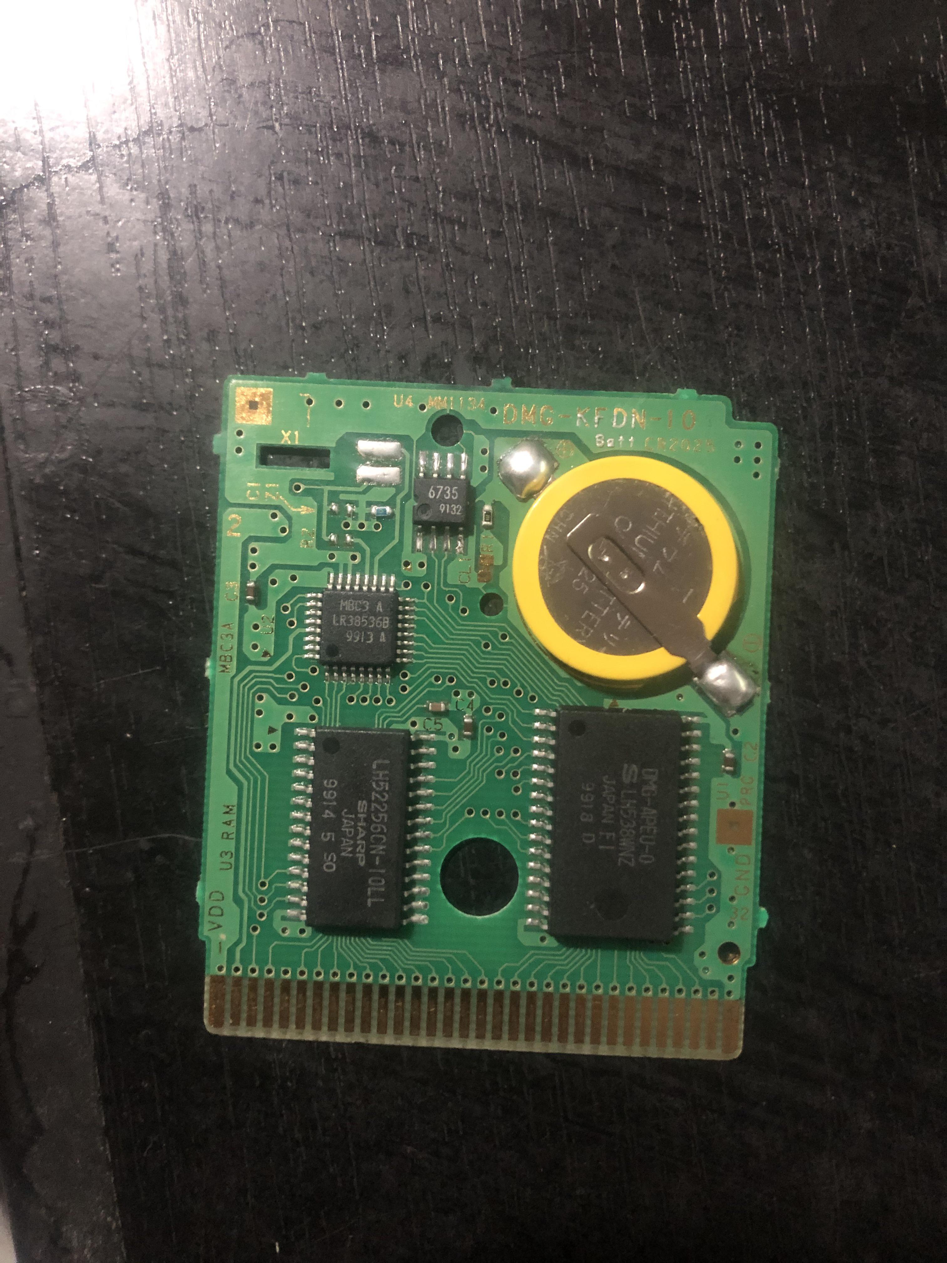 Replaced save battery on Pokémon Blue but still doesn’t save r/Gameboy