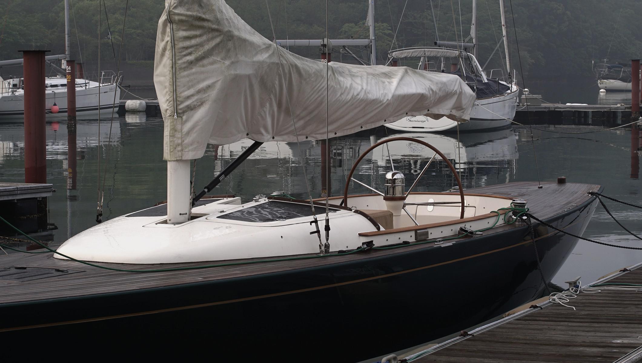 A vessel on our dock (nakatsuhamaura, japan) r/sailing