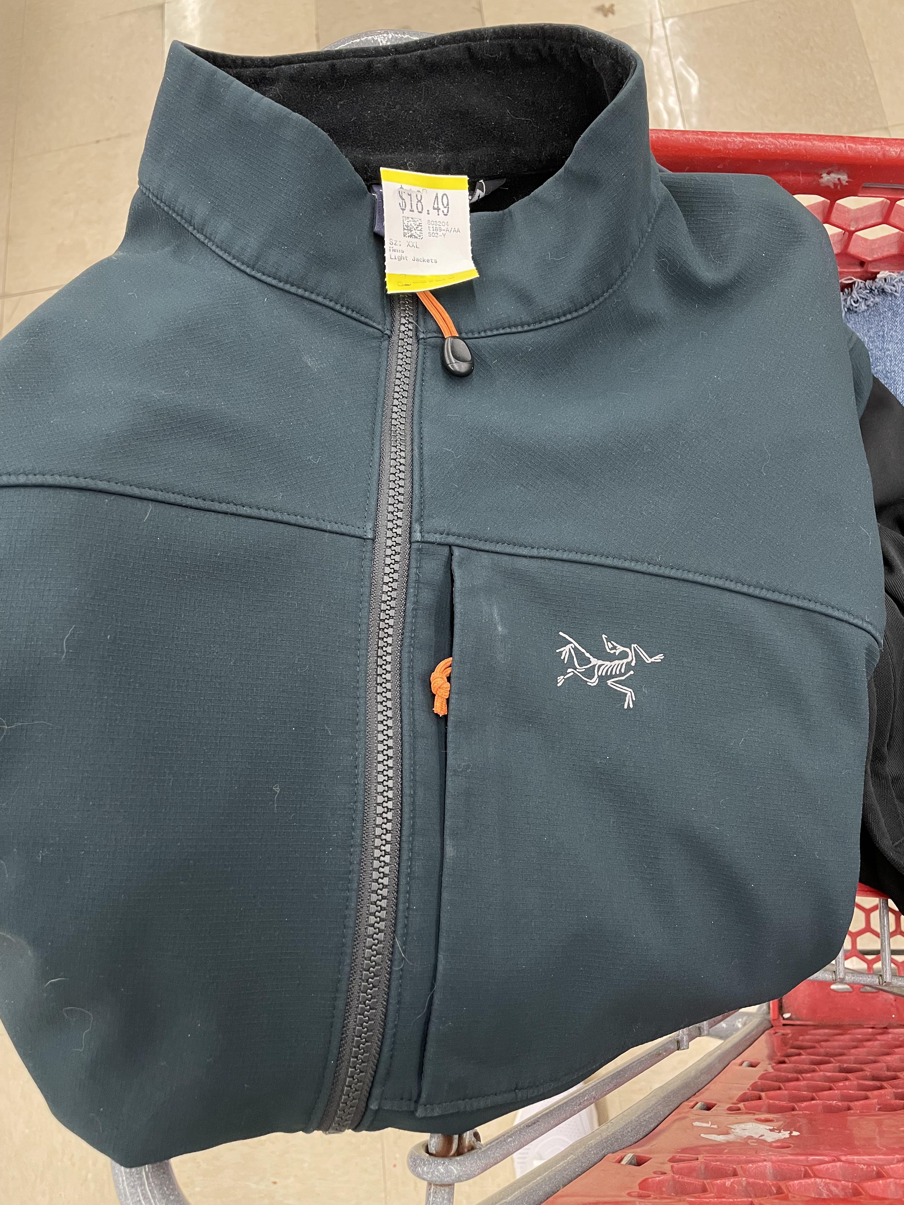 Arcteryx 18! Never thought I’d actually find one. r/ThriftStoreHauls