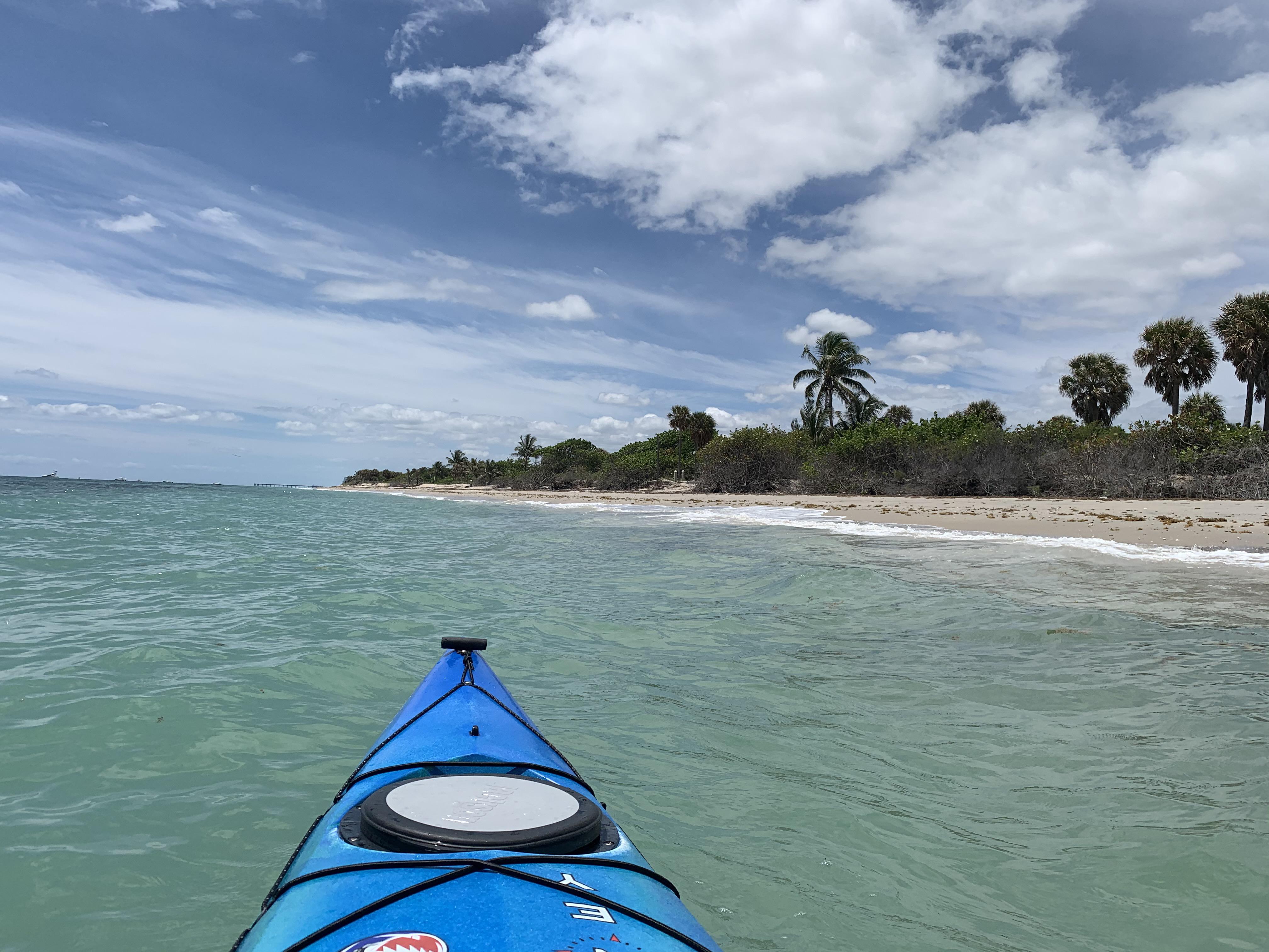 Off the coast of Fort Lauderdale r/Kayaking