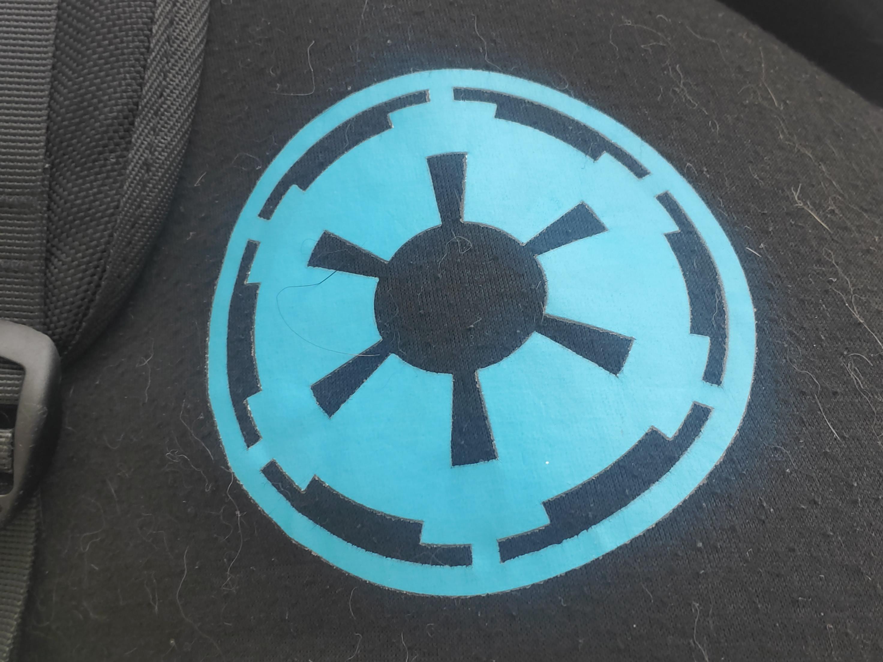 Always rocking imperial gear on the way to library! r/StarWars