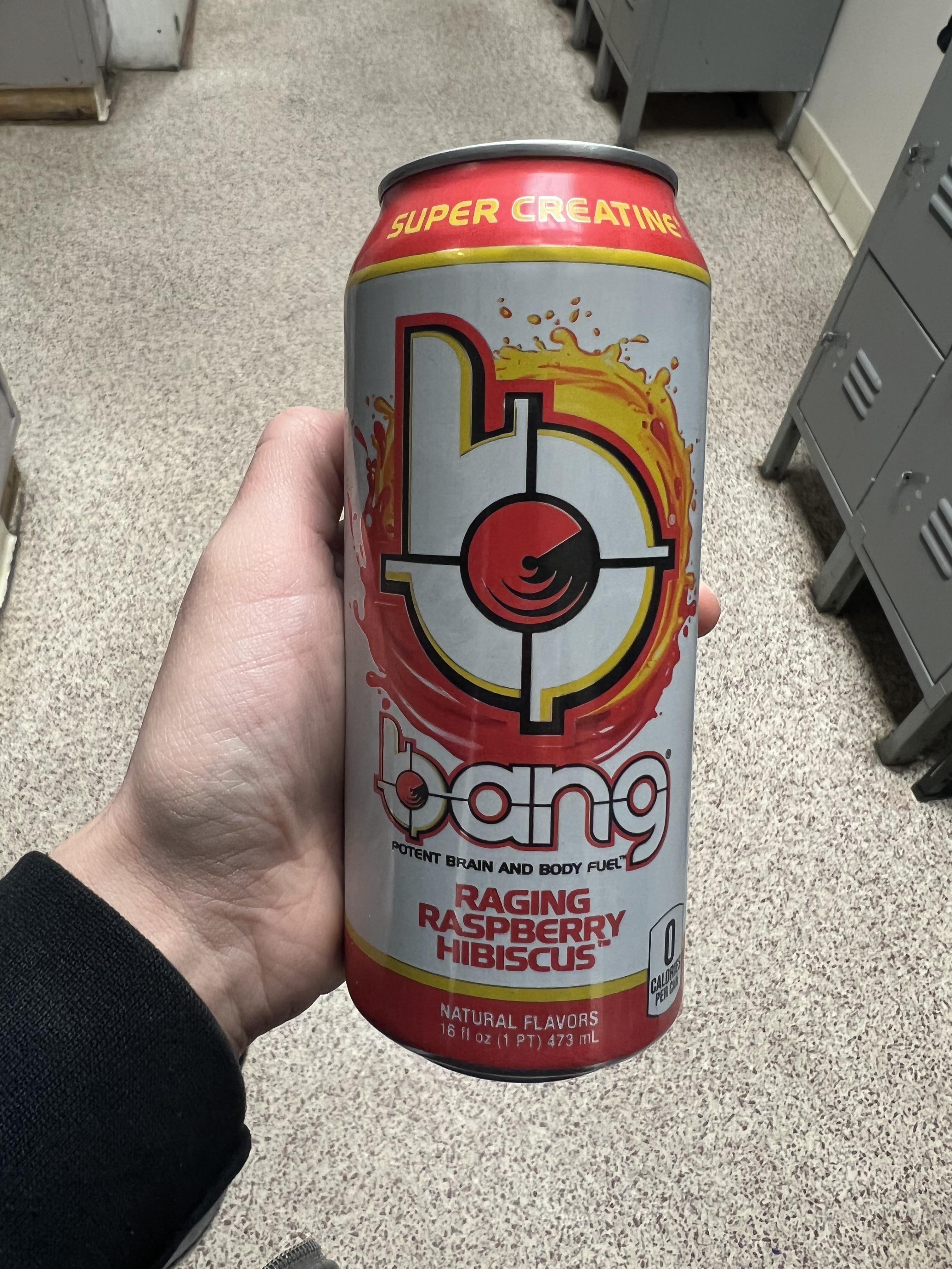 Raspberry hibiscus Bang energy drink r/dietsoda