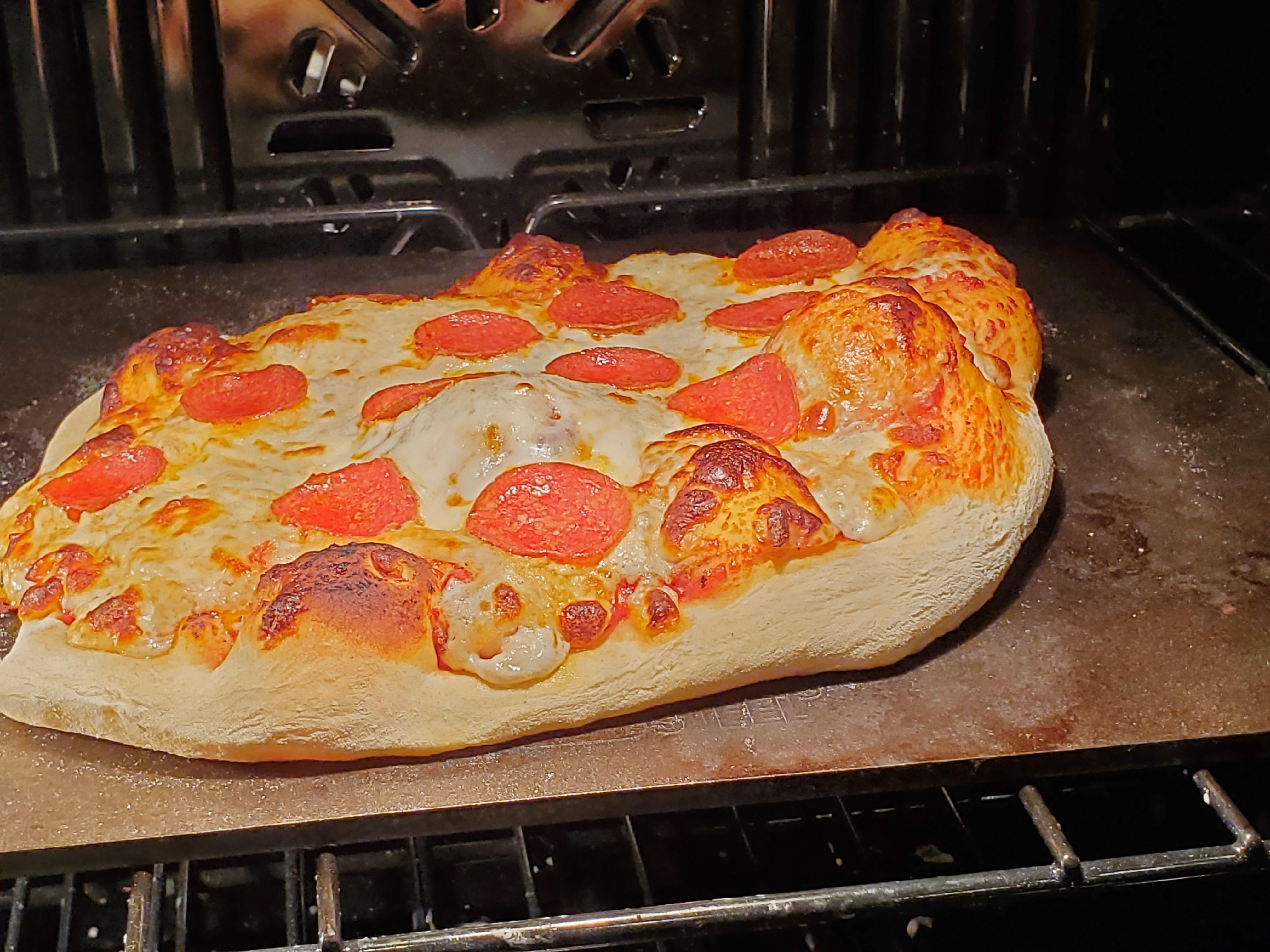 One of three pies I made for dinner last night using the dough recipe