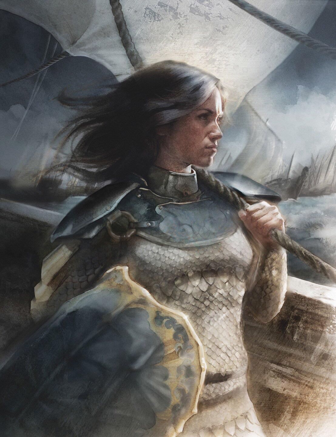 [No Spoilers] Princess Nymeria of the Rhoynar by J.K. Drummond gameofthrones