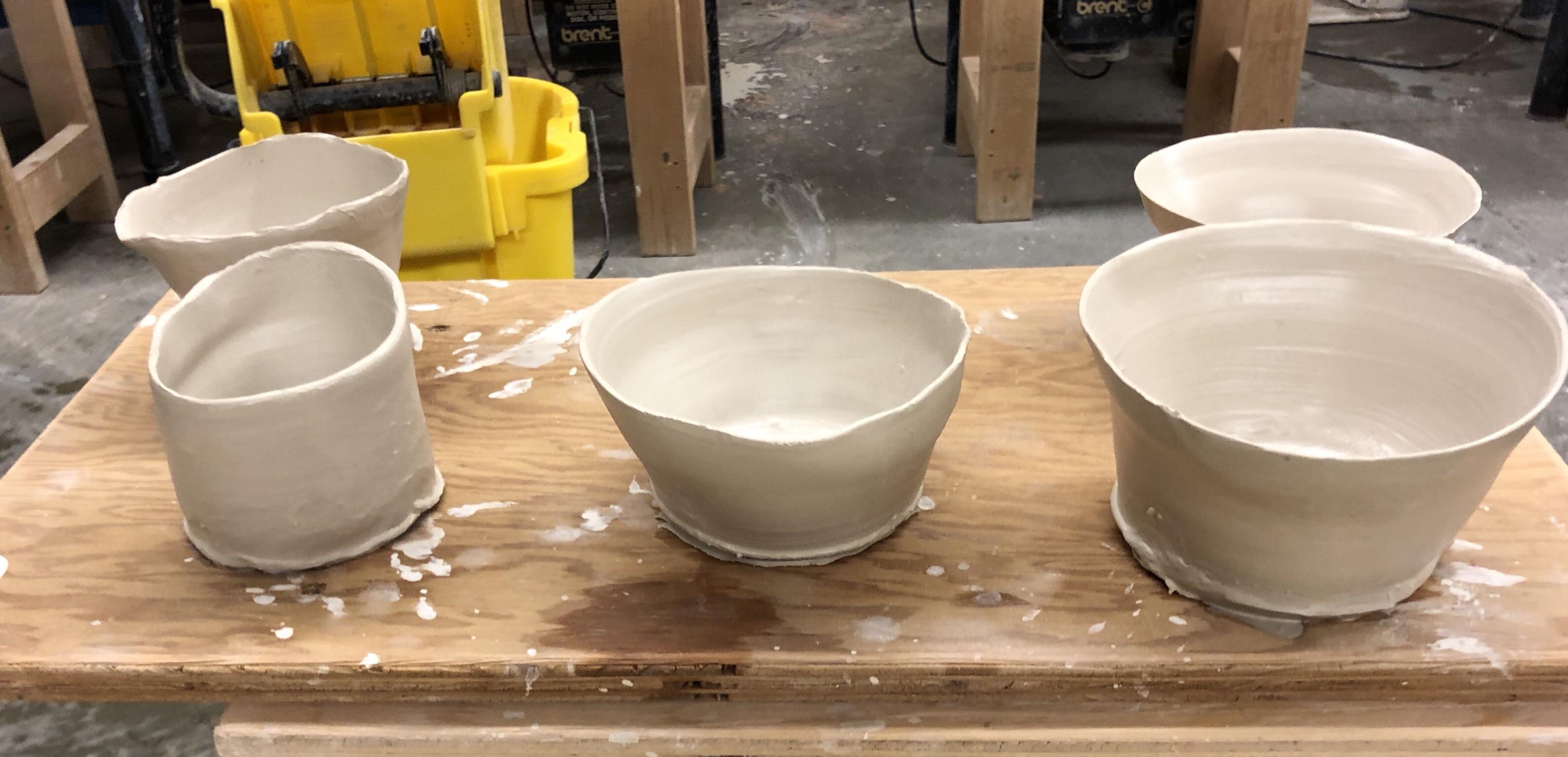 My first attempt at throwing! r/Pottery