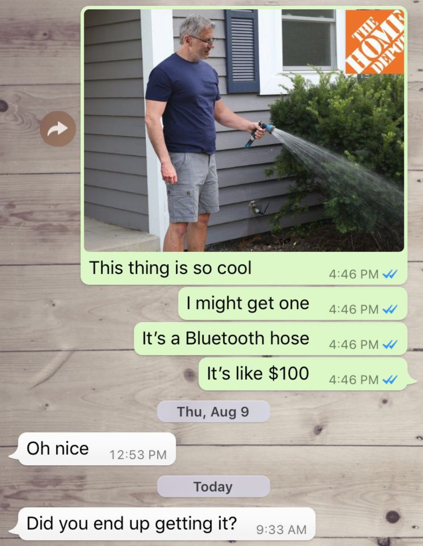Bluetooth Hose woooosh