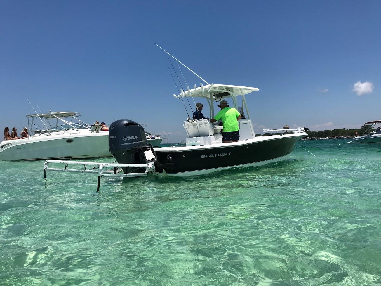 Crab Island Destin, FL Sea Hunt BX24BR r/boating