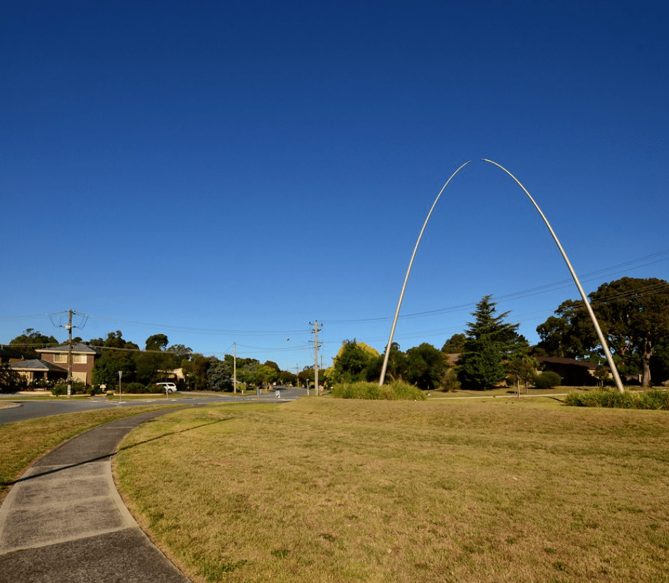 TIL those arches you see on the approach towards Fountain Gate on