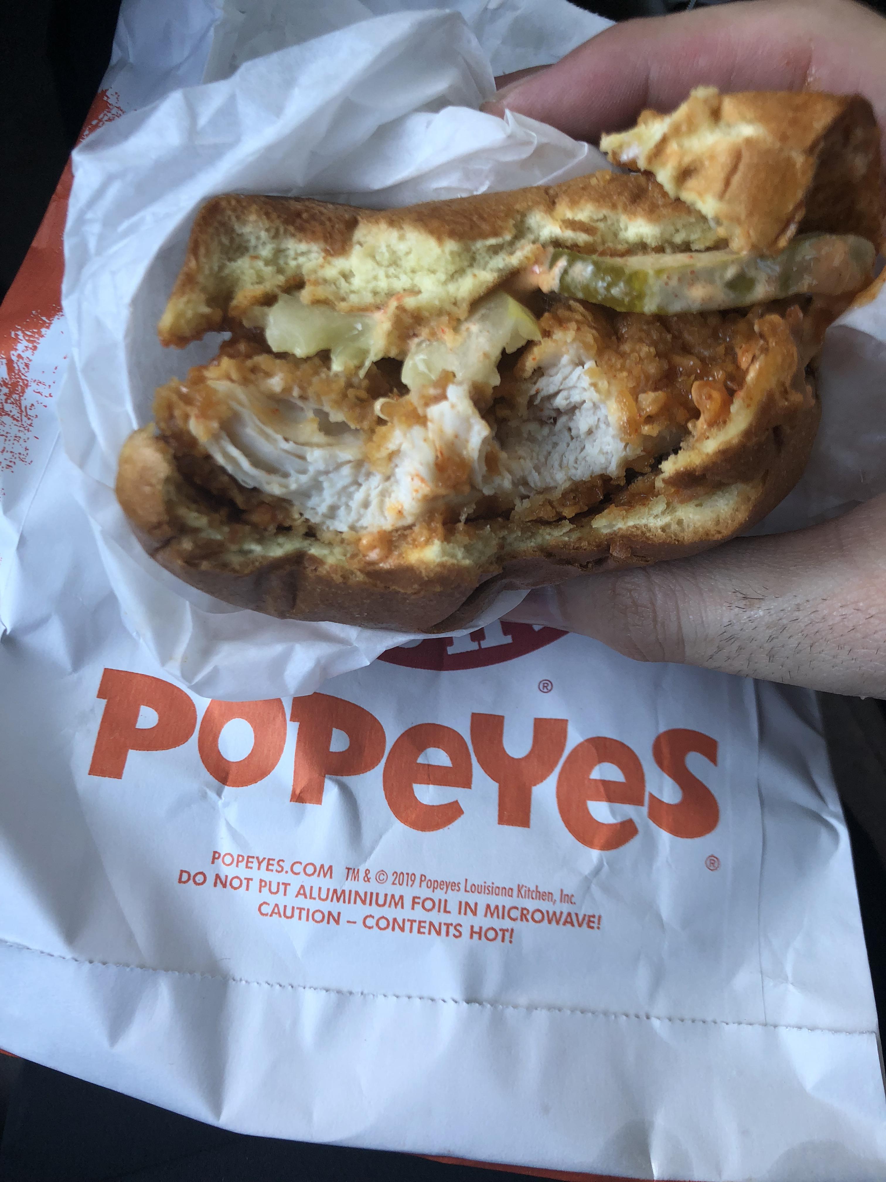 The ChickFilA sandwich has been dethroned! ChickFilA