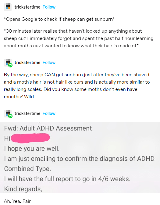 either i need to see a doctor or these people with adhd need to be a