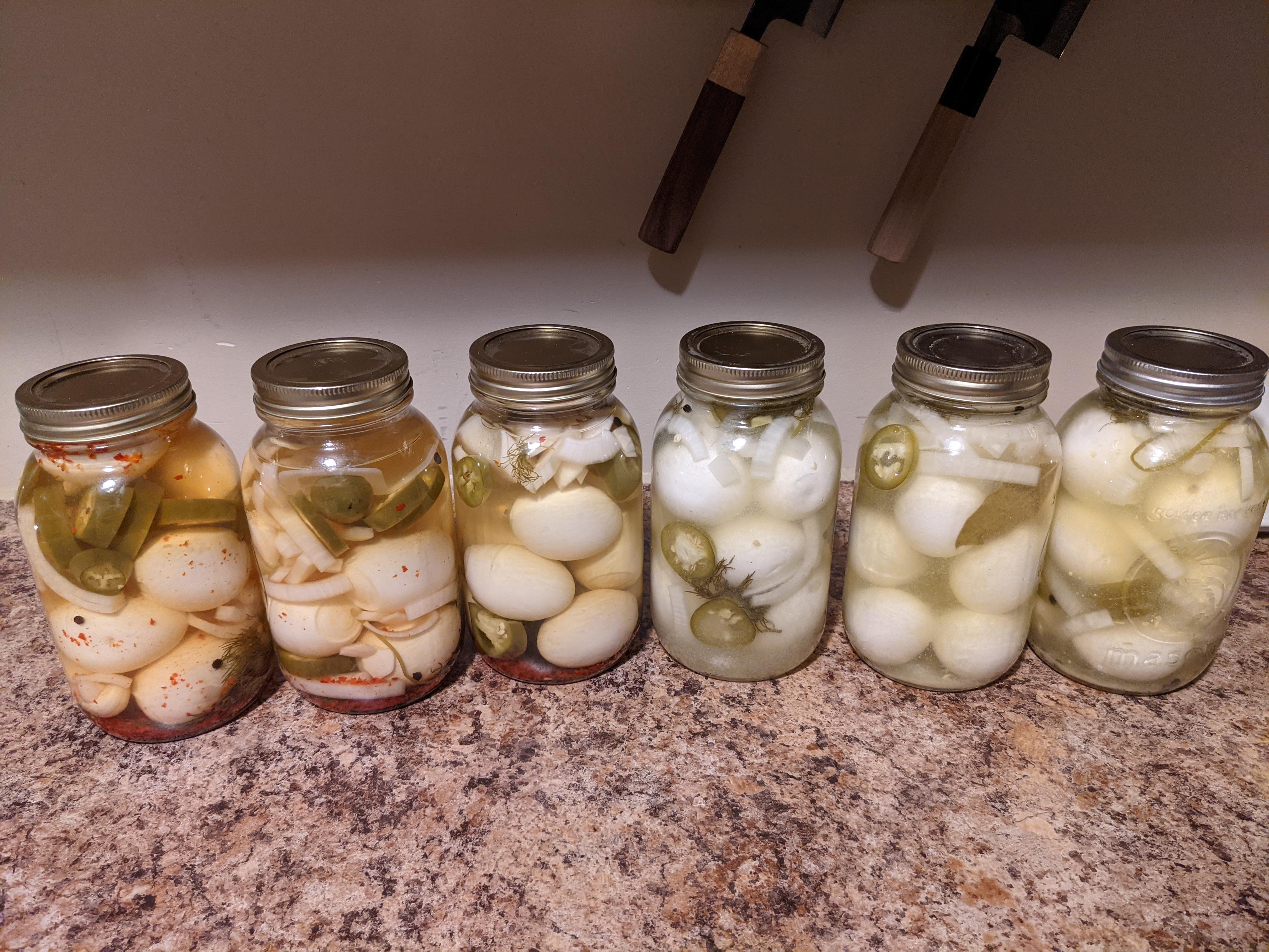 Pickled Egg Pandemonium pickling