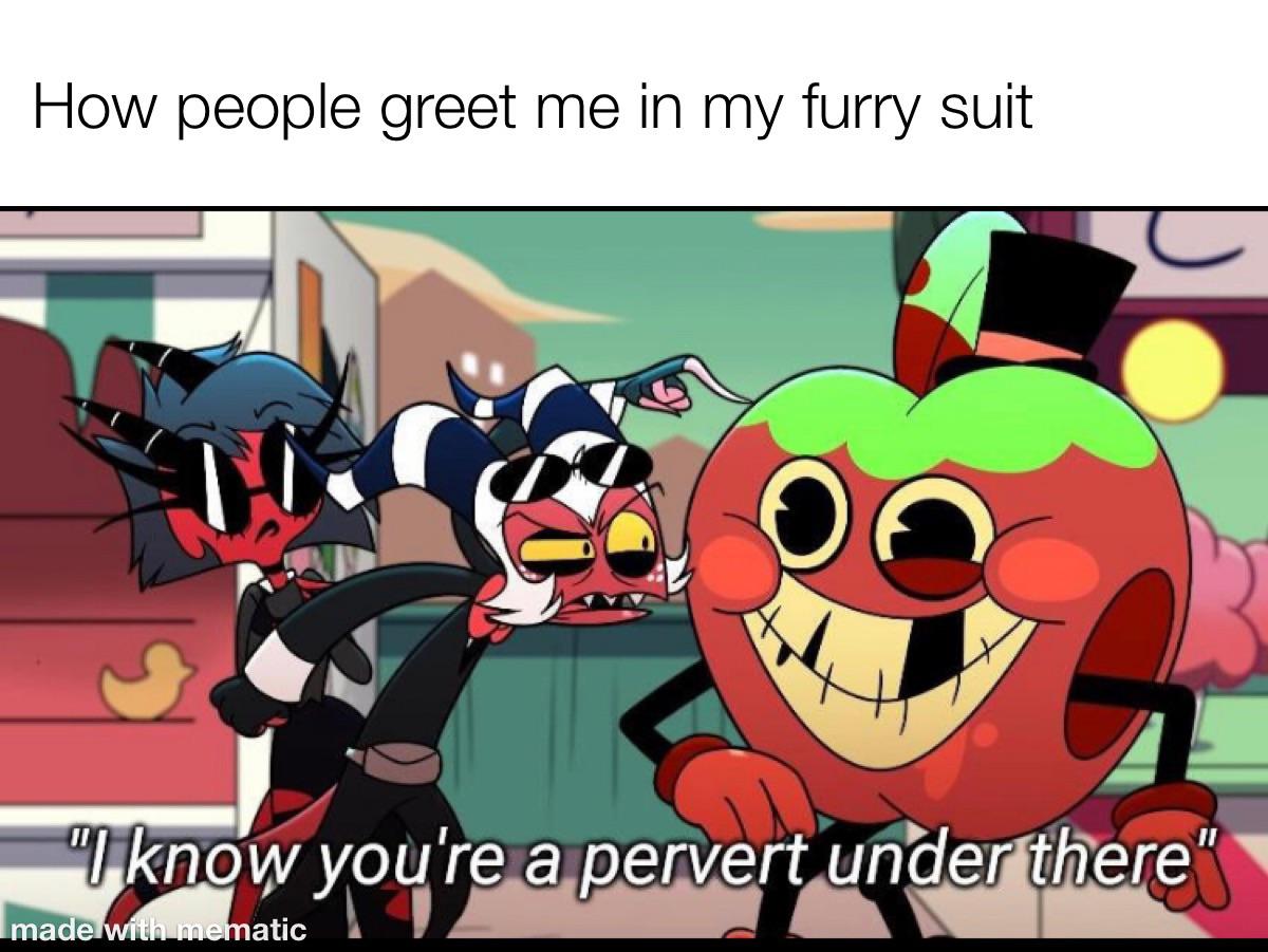 I’m not a furry this is just a meme I swear HelluvaBoss