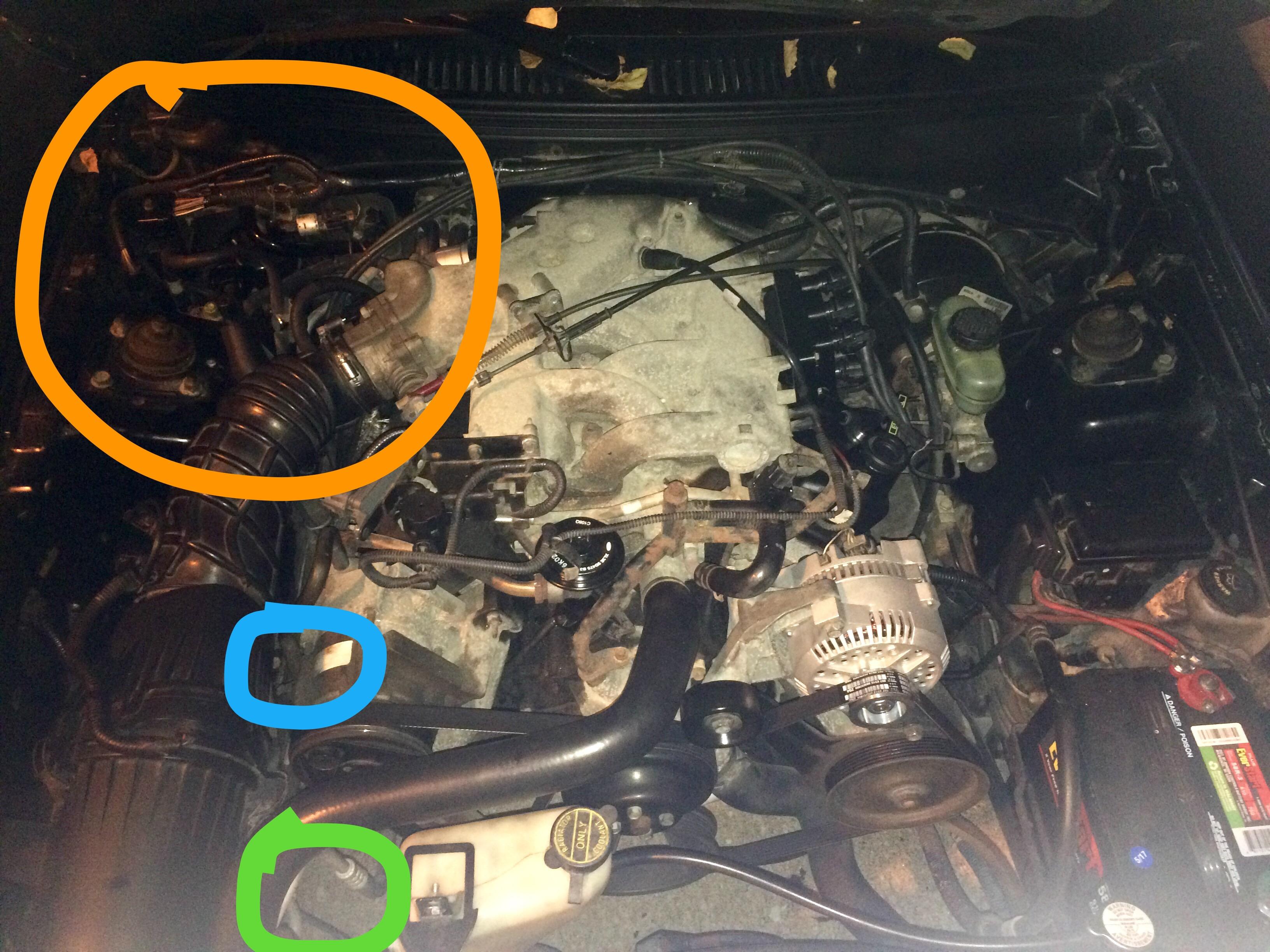 High Mileage V6 3.8 Mustang VERY ROUGH IDLE, Engine surging, and