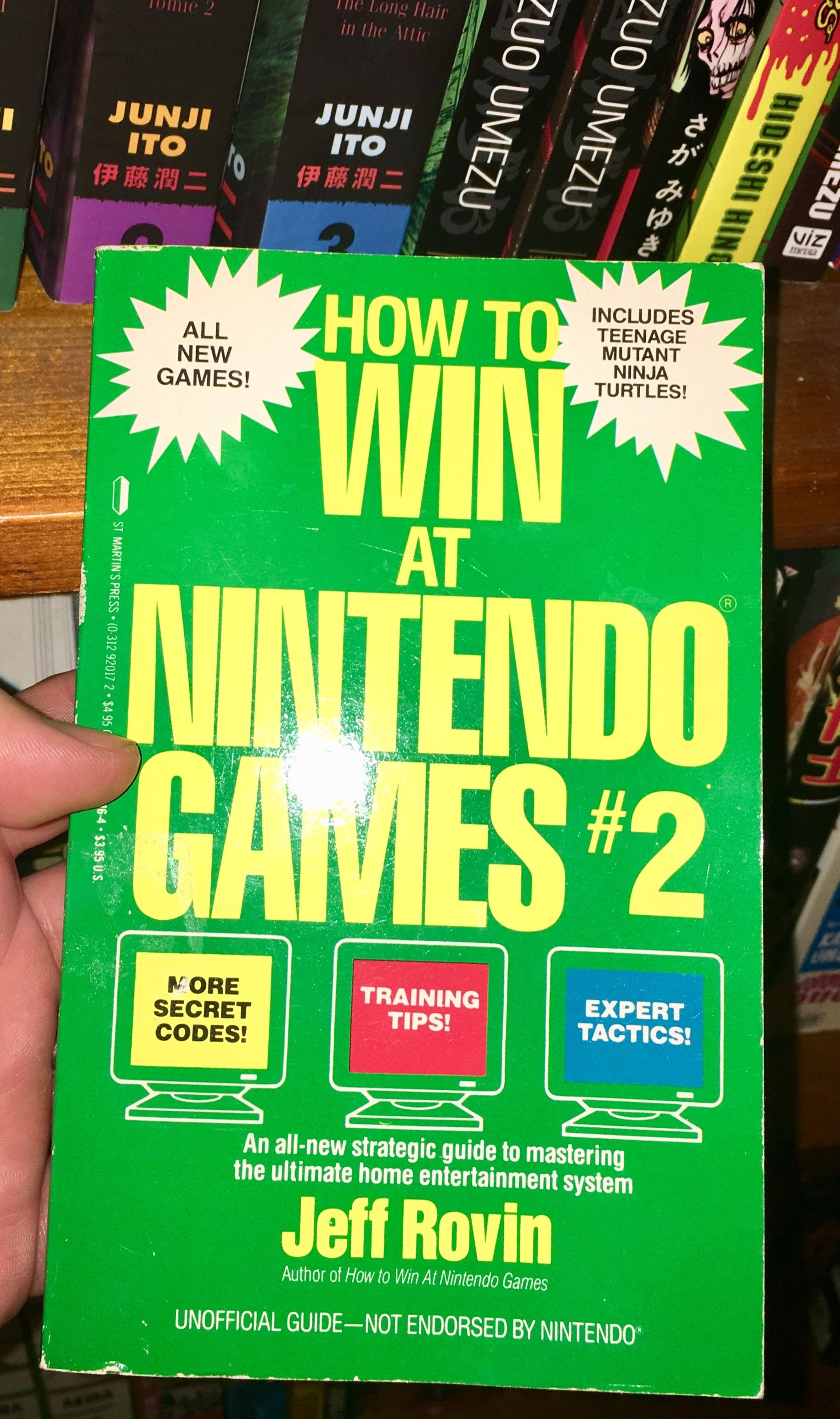 How to Win at Nintendo Games books r/nostalgia
