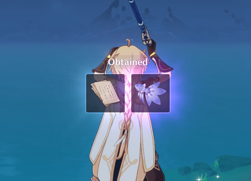 For anybody wondering yes, ornamental fish can also "carry" torn pages