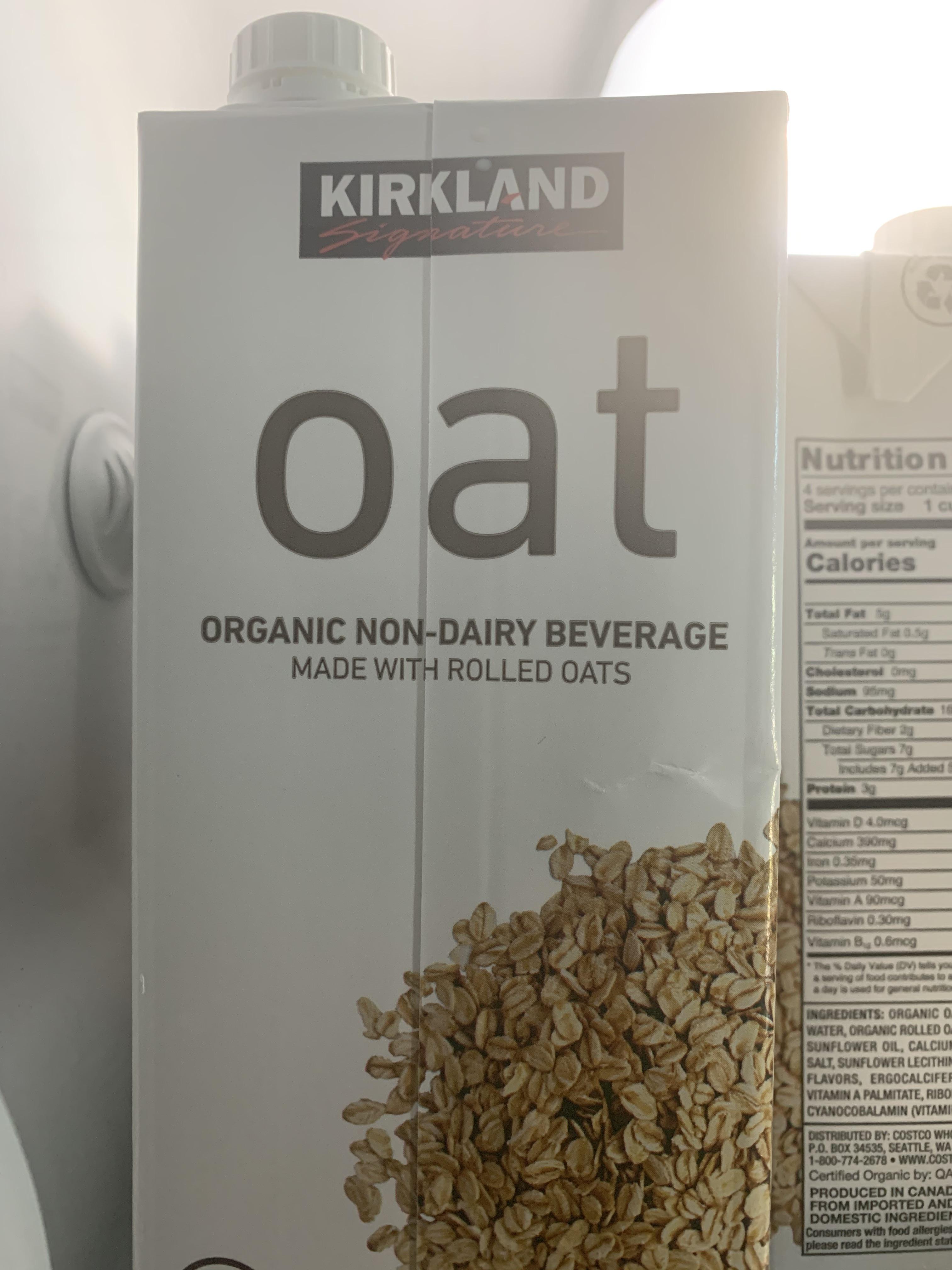 The best plant milk I’ve had, but has the most boring label of all time. r/vegan